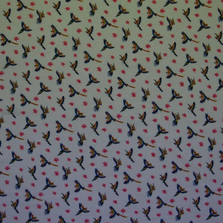 Radiance  viscose met vogeltjes