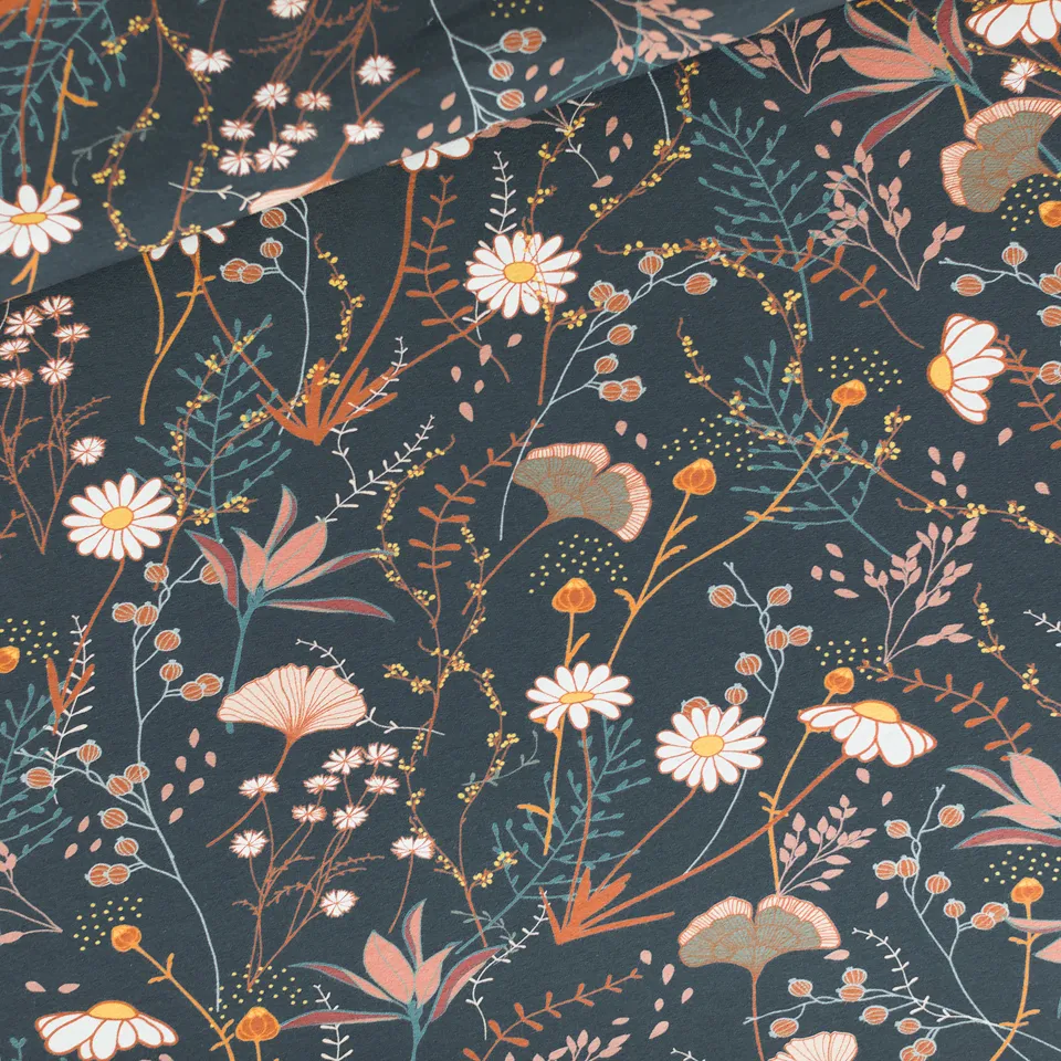 French Terry   "Flower Field" van 'See You At Six'