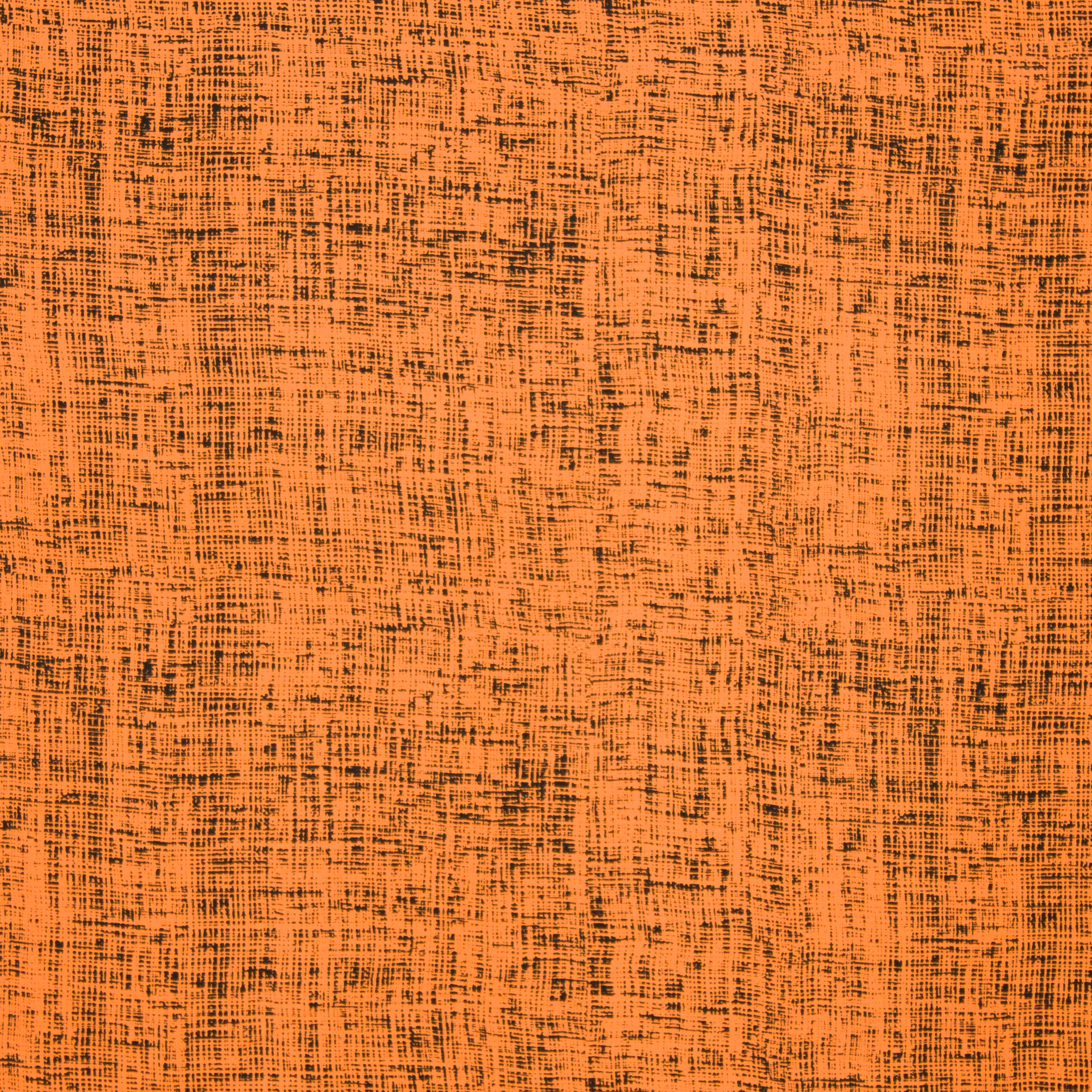 Katoentricot Fluo orange/black