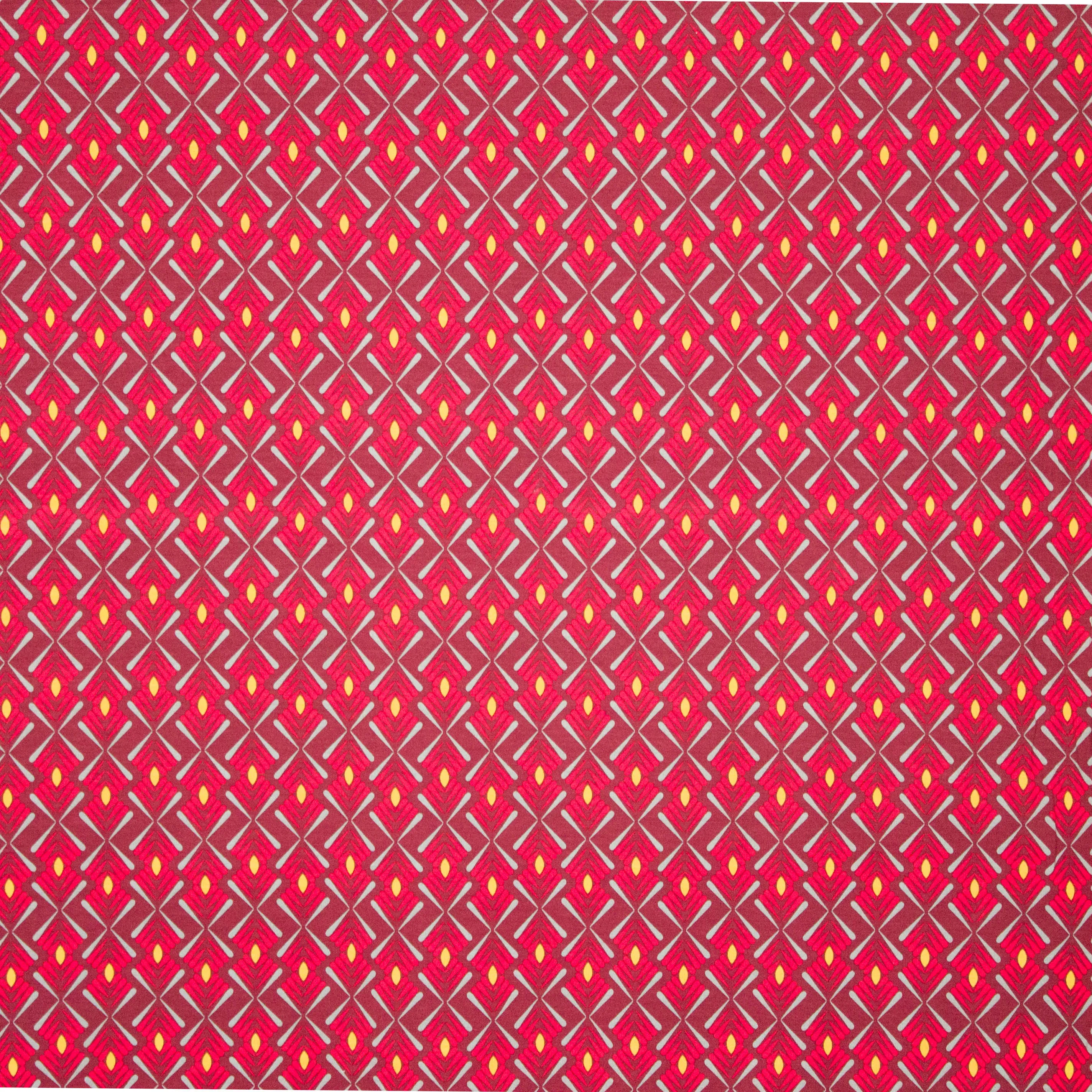 Viscose tricot abstract motief
