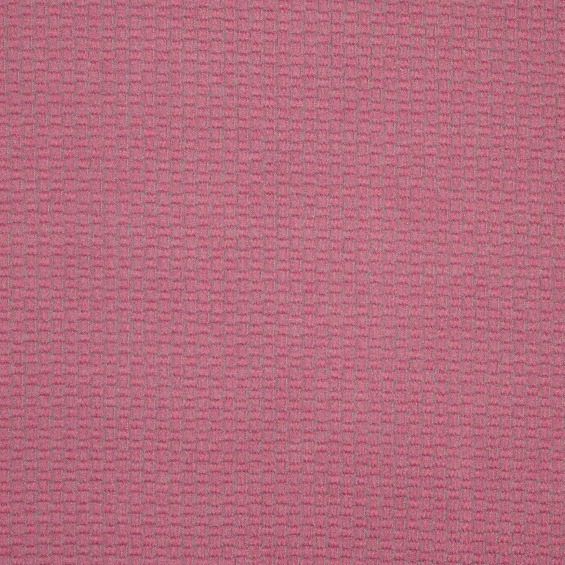 tricot jacquard met abstract blok motief