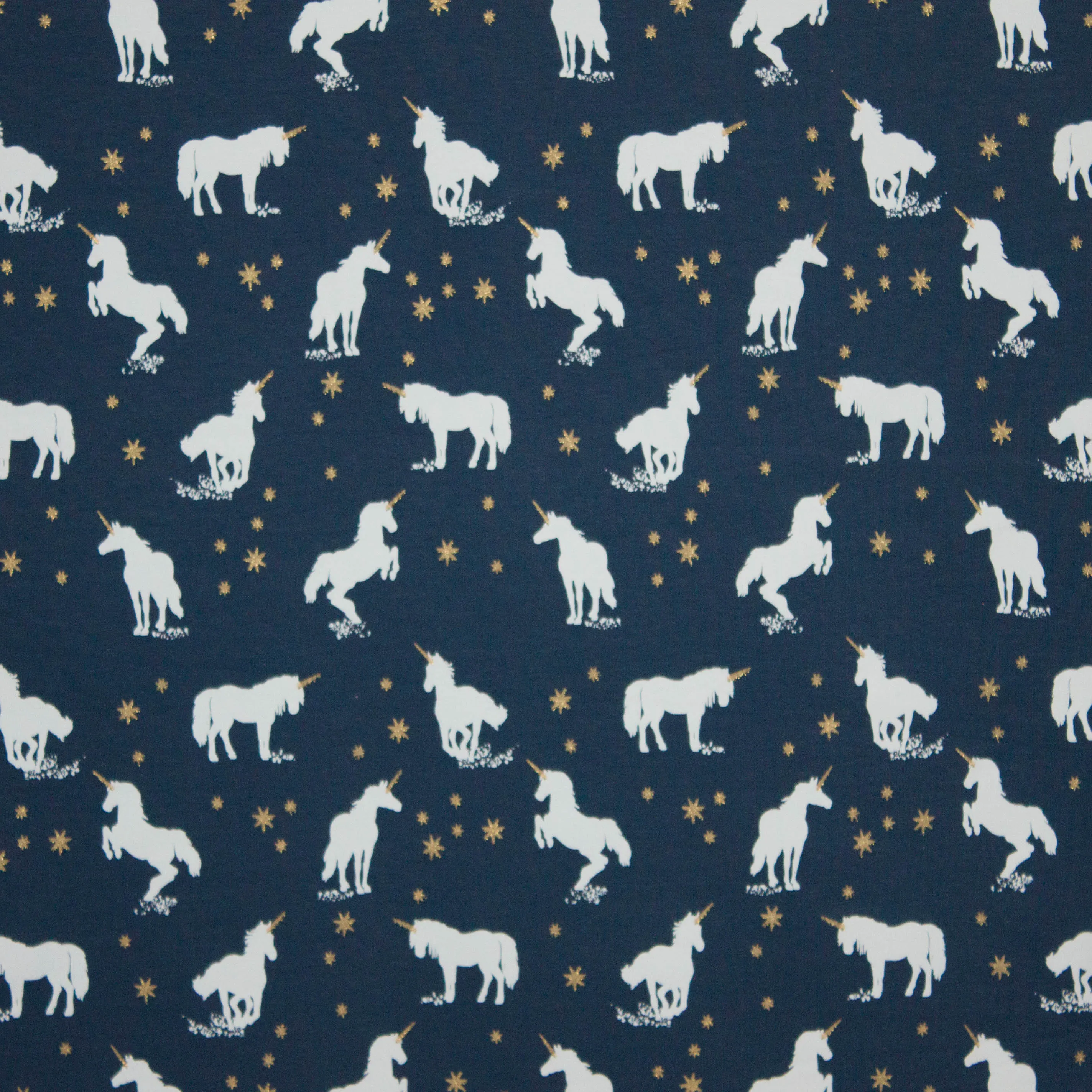 sweater jeansblauw Unicorn