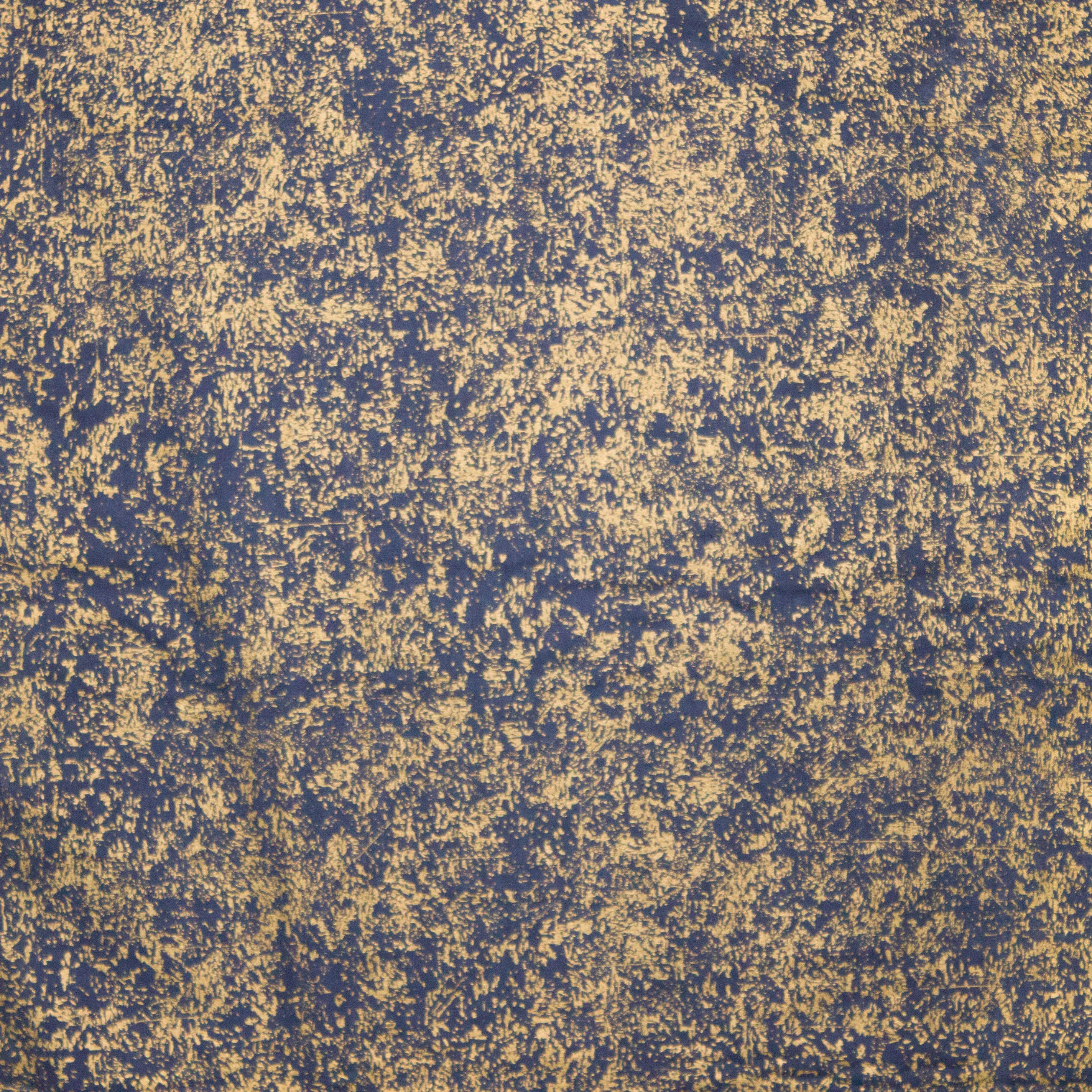 Kokka katoen blauw/goud