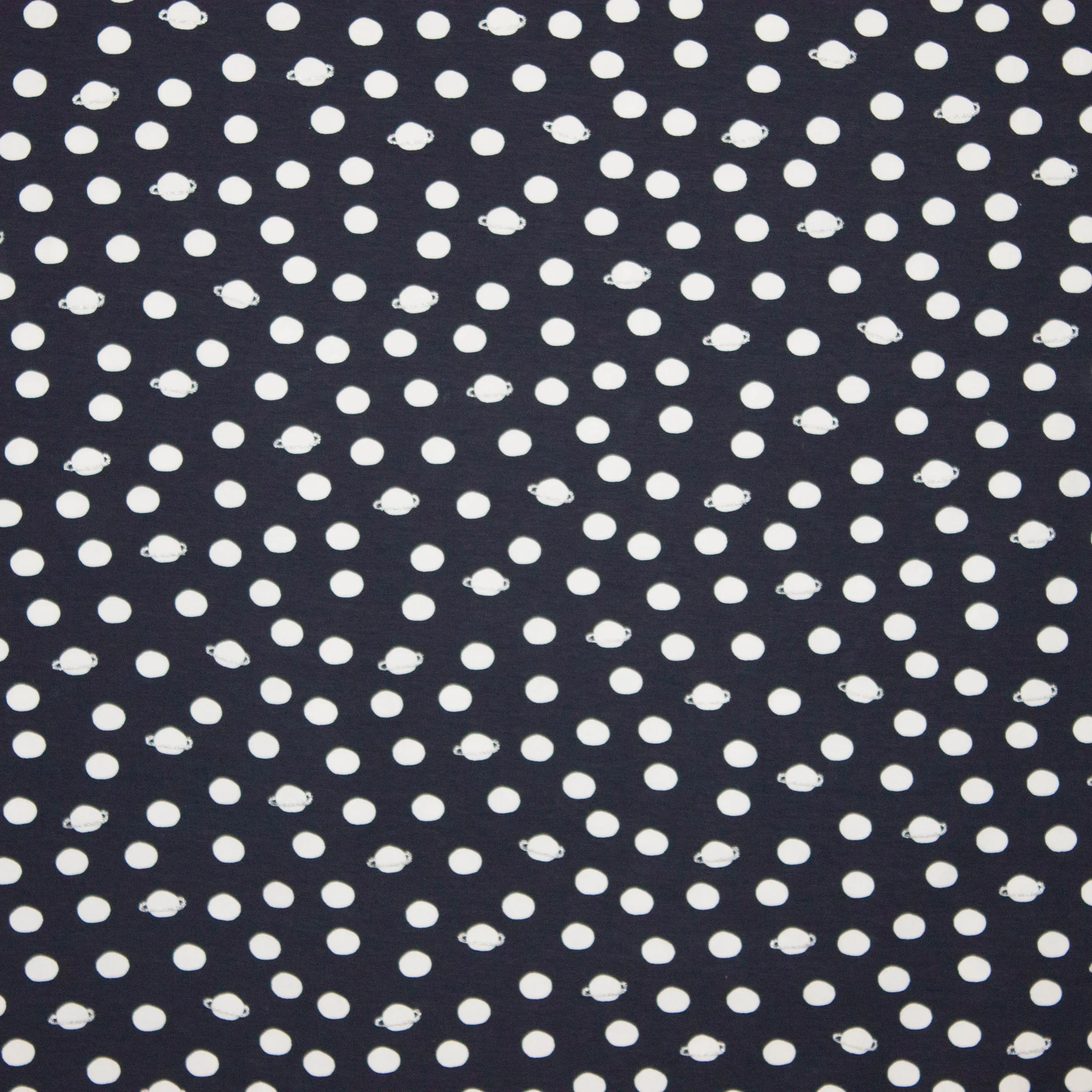 tricot blauw wit planeetjes