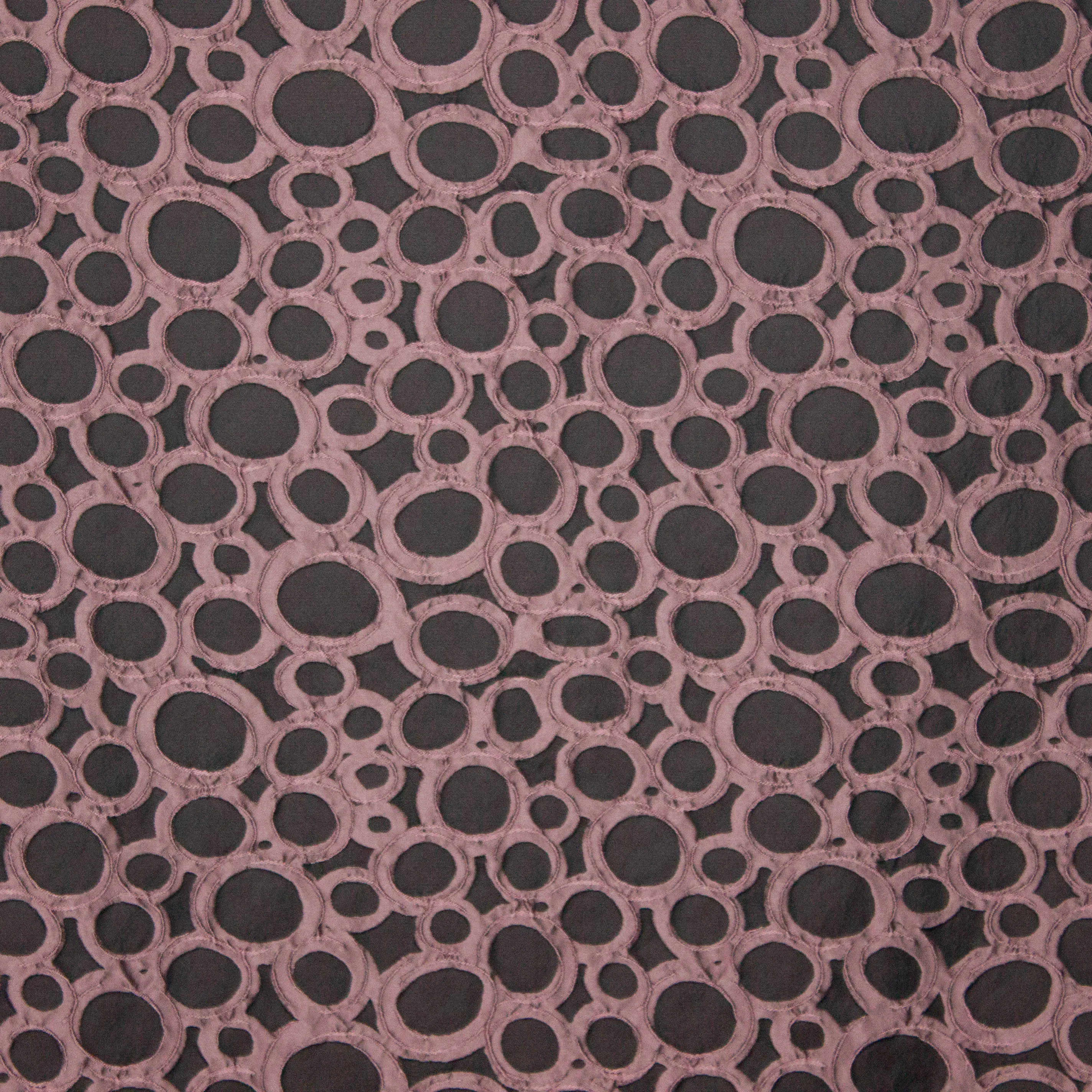 jacquard cirkels roze