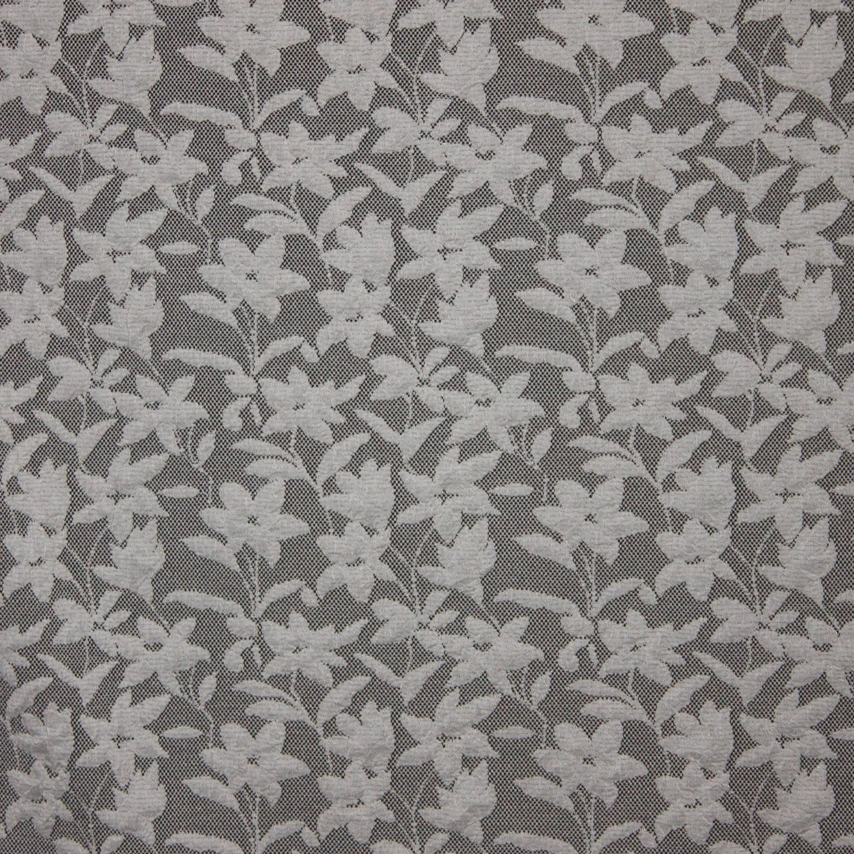 Jacquard jersey bloemen
