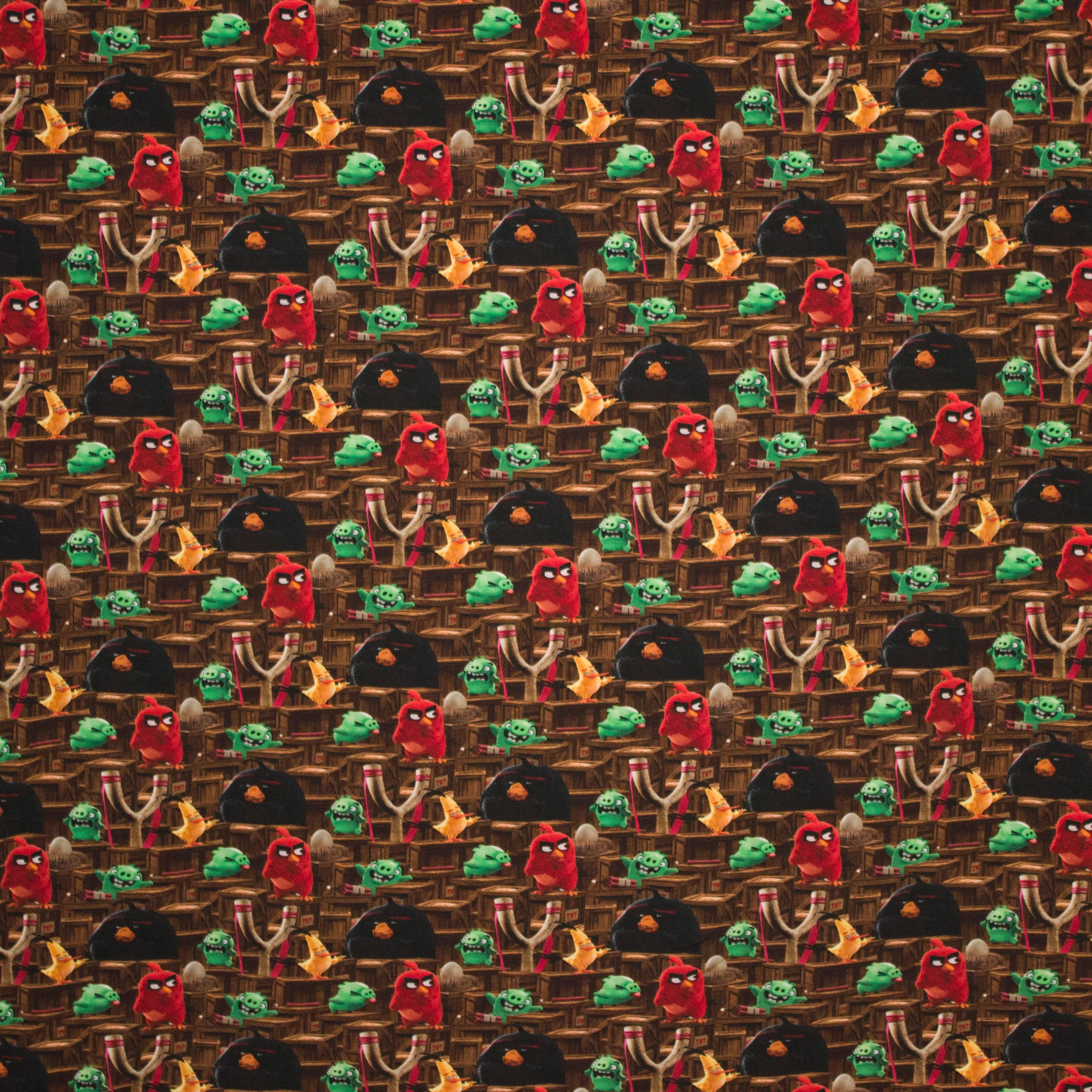 tricot met Angry Birds motief