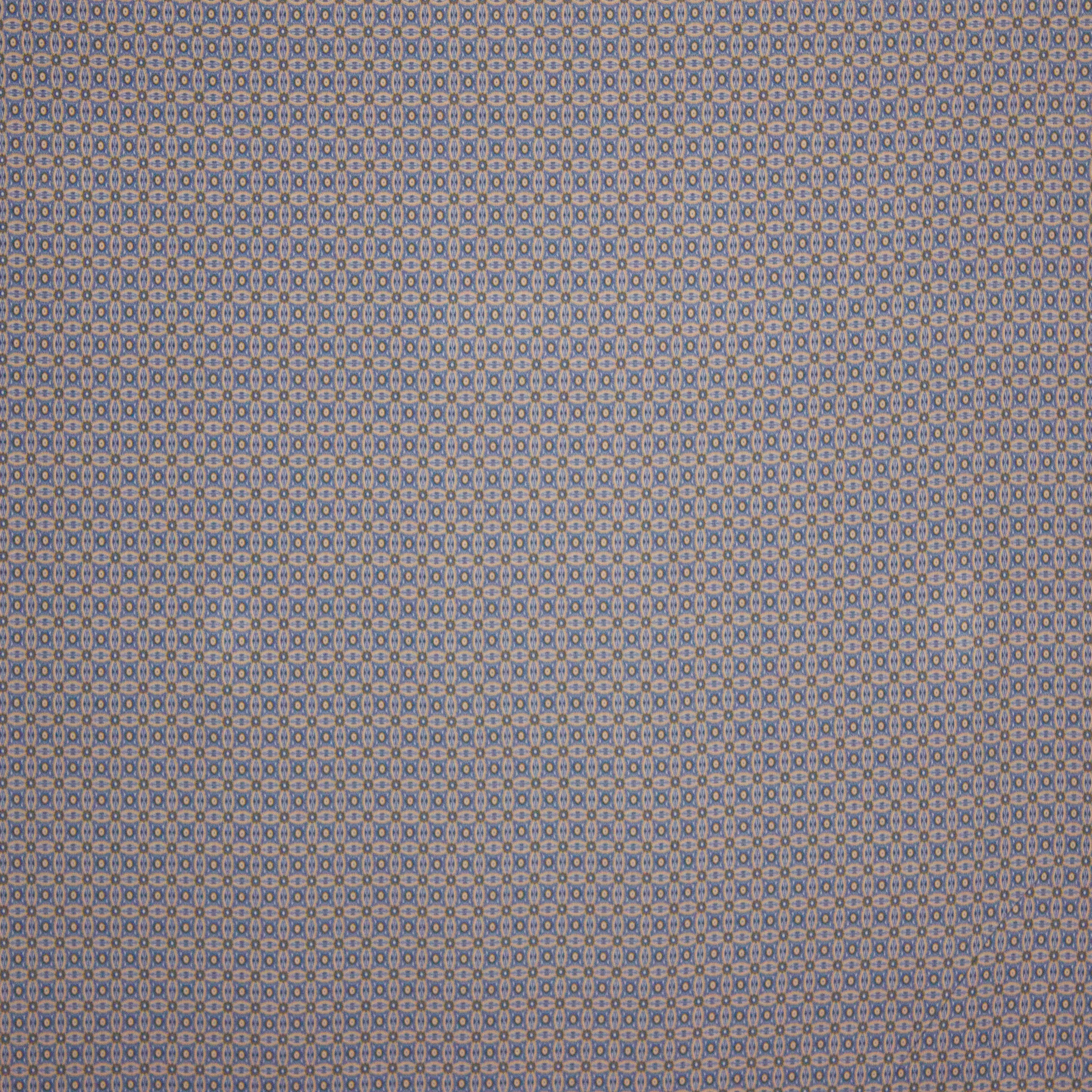 Viscose in blauw en roze