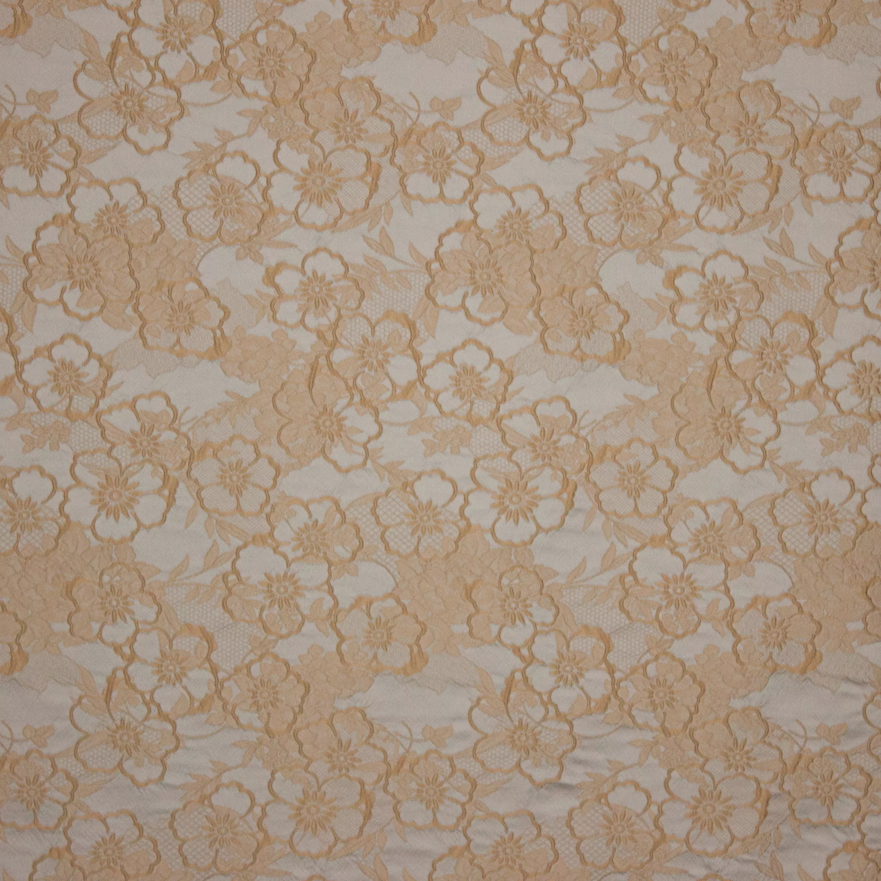 Jacquard met bloemen