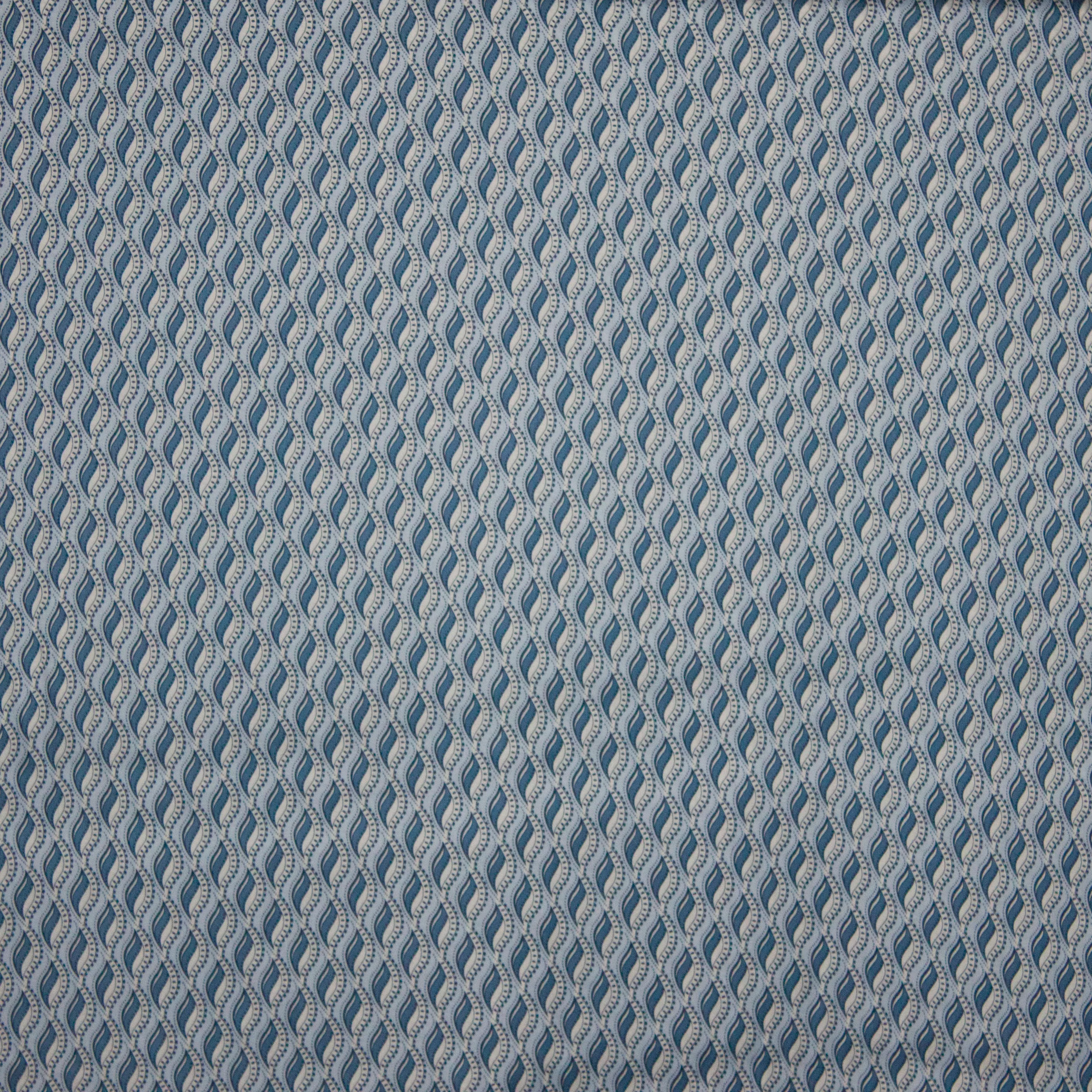 Gesatineerde viscose in blauwe tinten
