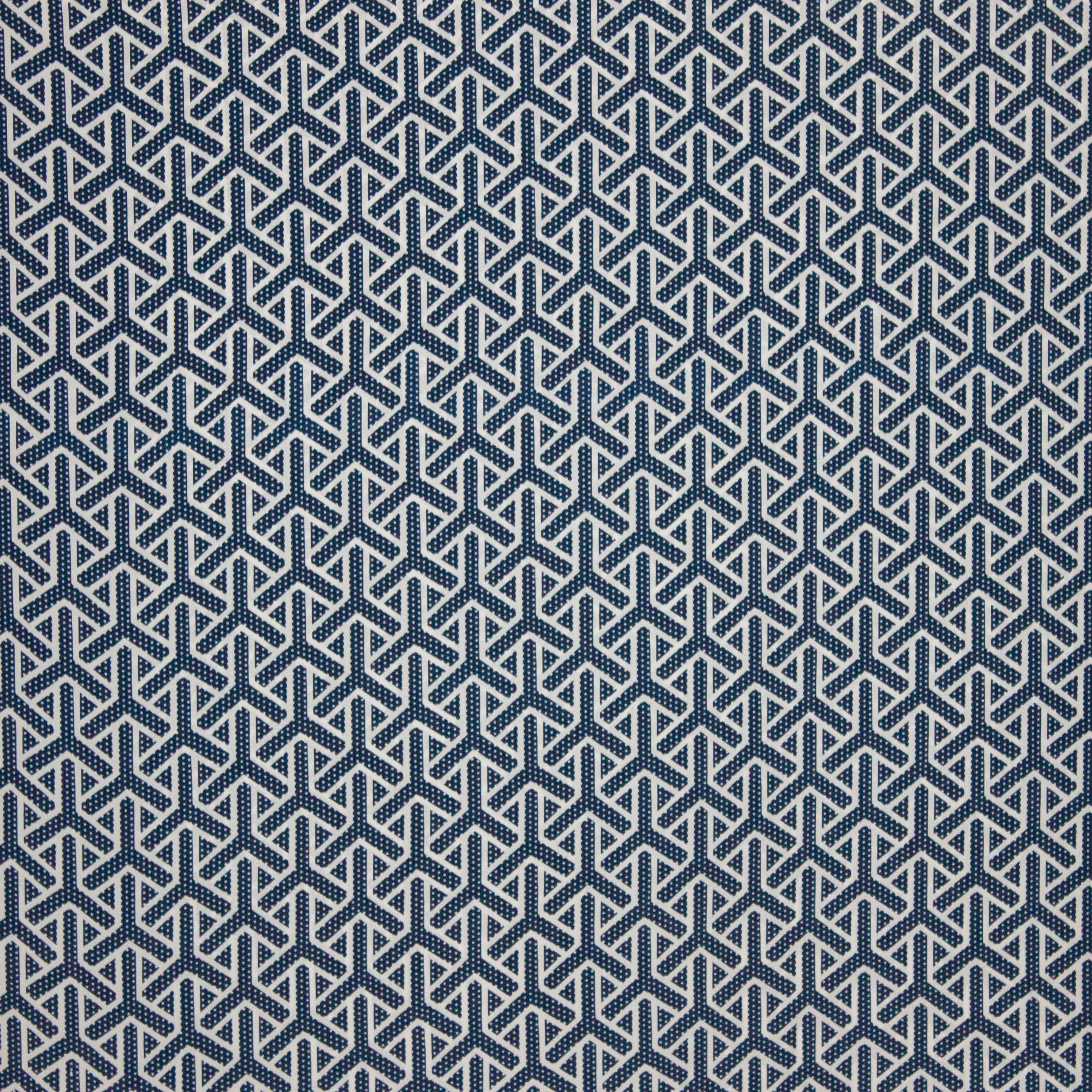 Fijne polyester met abstract motief