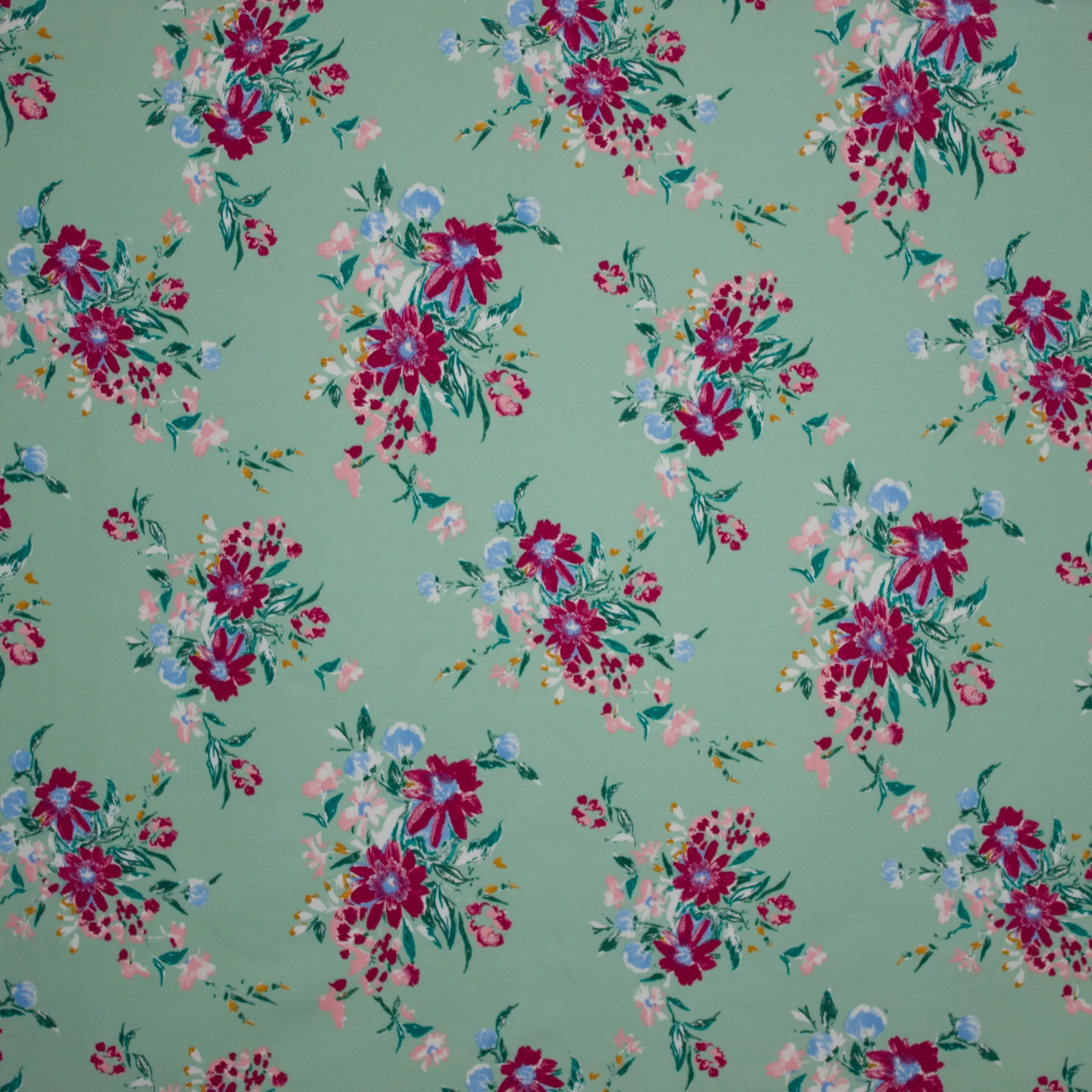 Milliblu's French terry sweater Floral Harmony