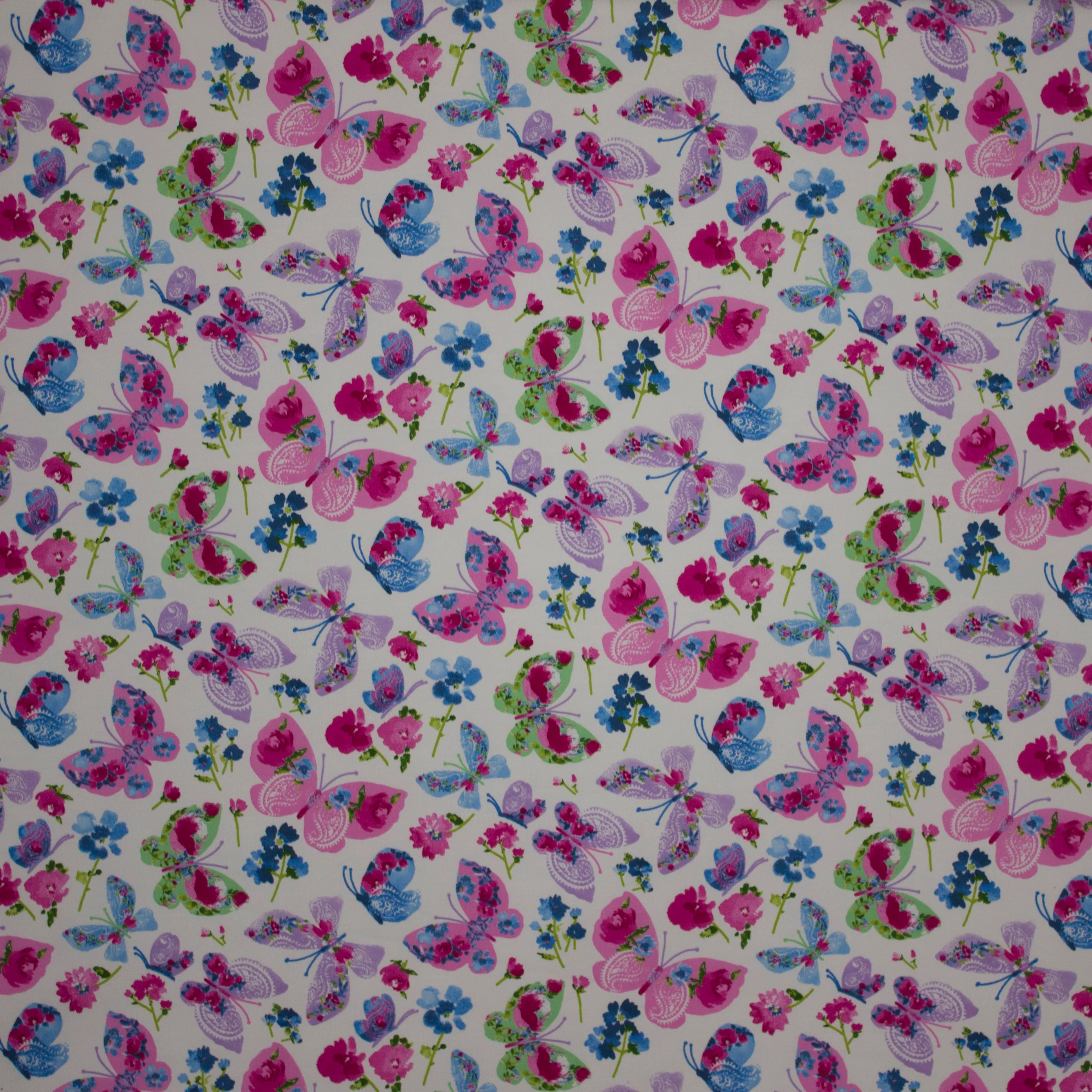 Milliblu's French terry sweater Floral Harmony