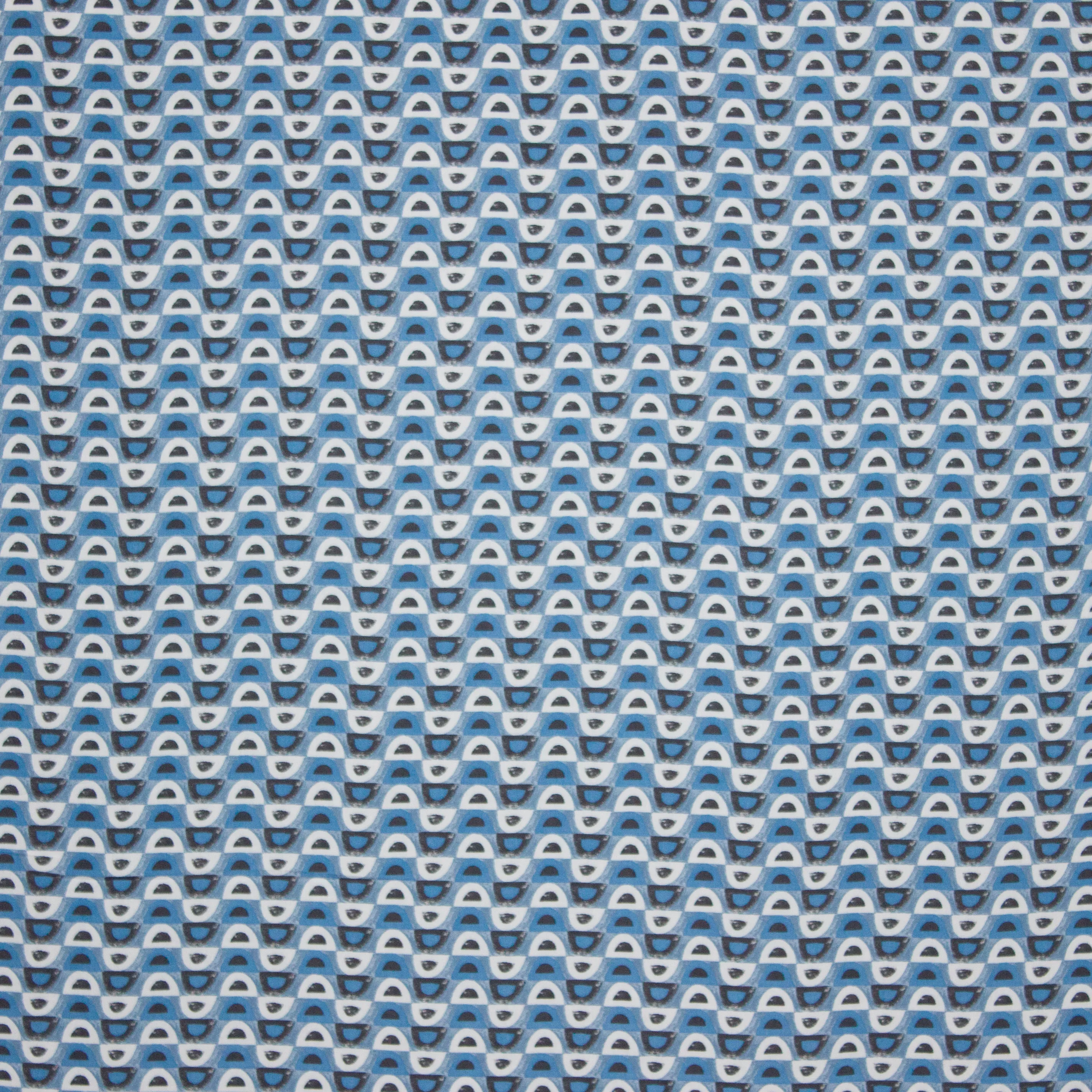 Viscose met grafisch motiefje