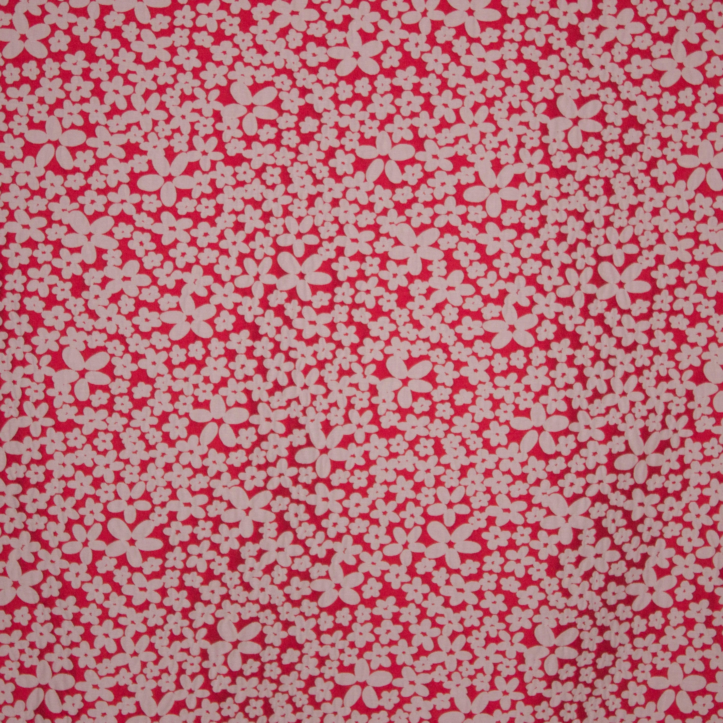 double face jacquard met bloemen