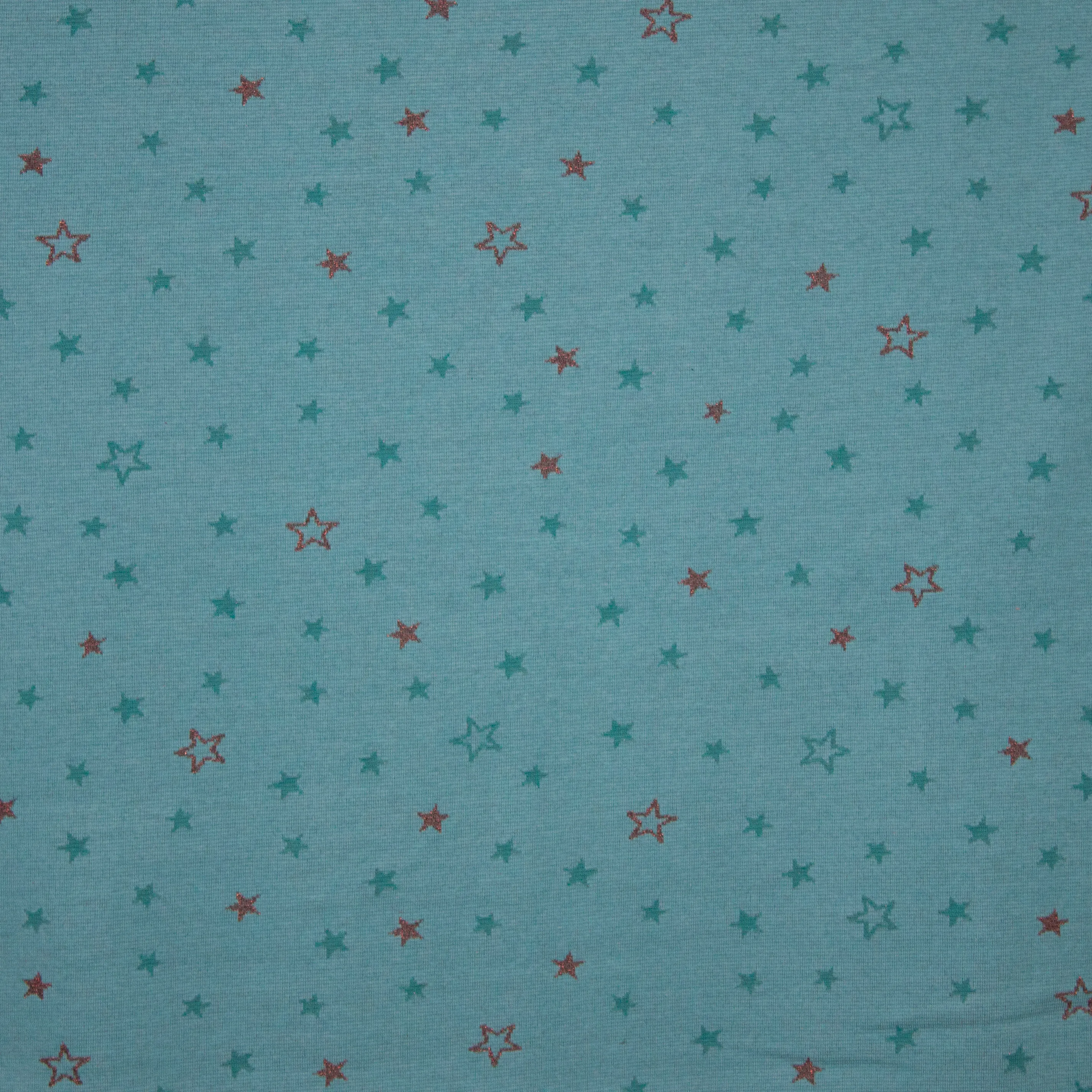Jacquard tricot munt met sterretjes