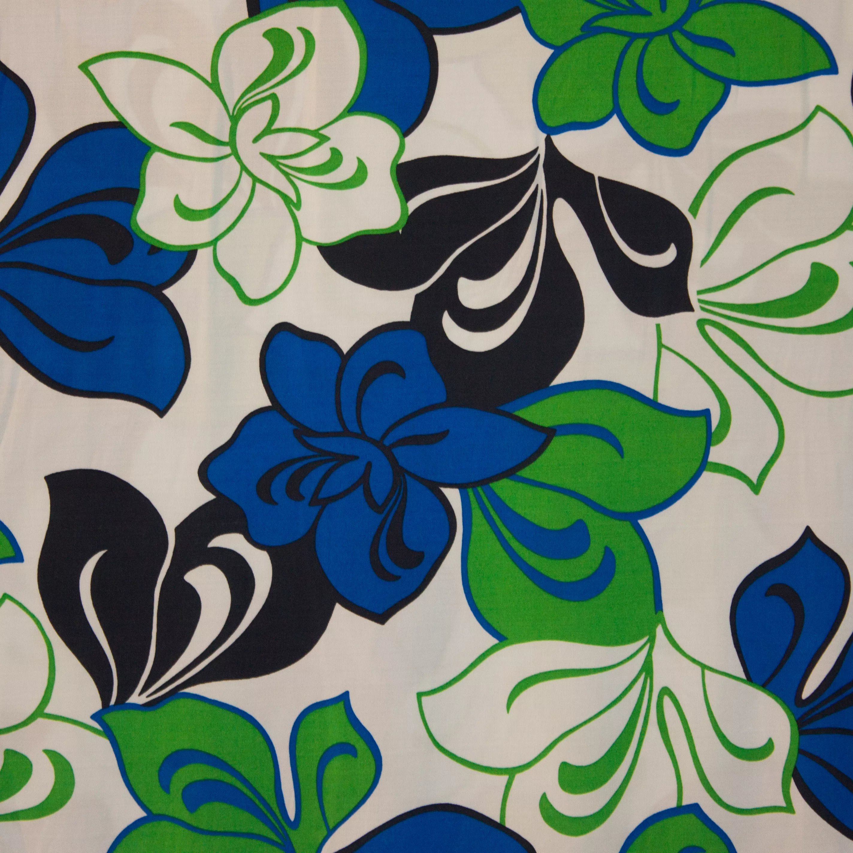soepele tricot met bloemenprint