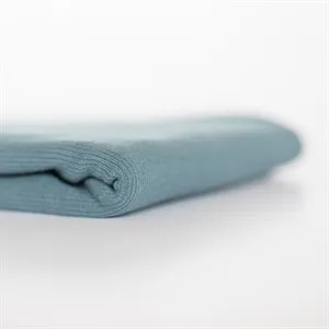 Blauwe boordstof 'stormy weather blue' van See You at Six