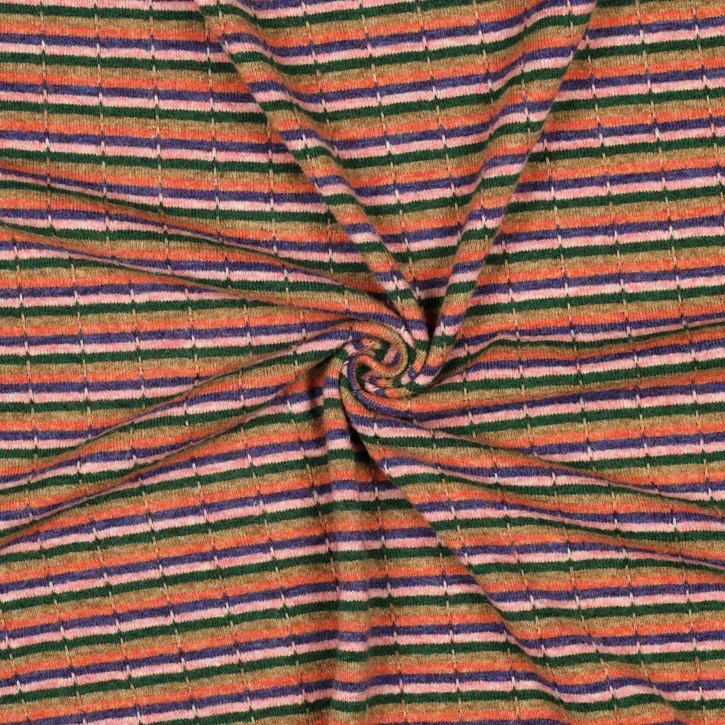 Gebreide jacquard met strepen