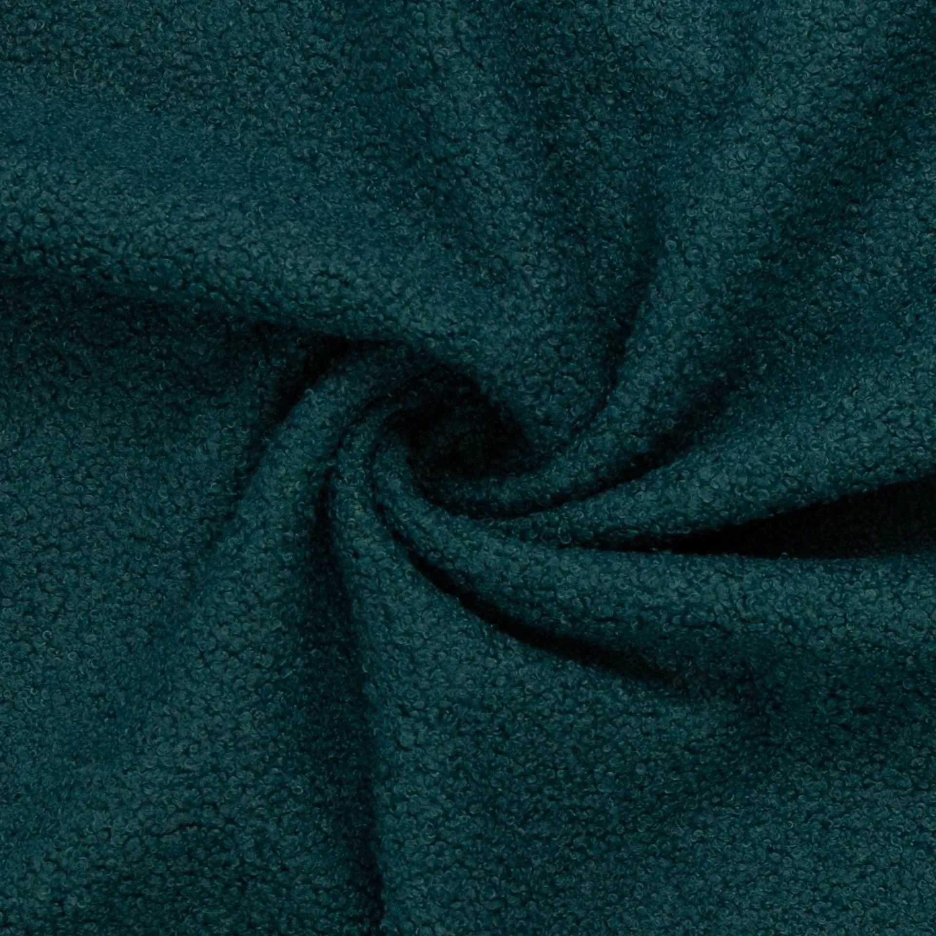 Teddy double fleece Petrol heavy 390gr/m²