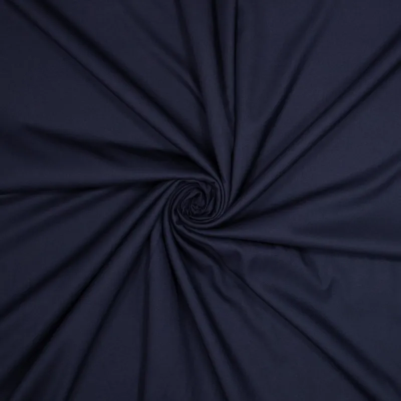 Bamboo licht elastisch marine blauw