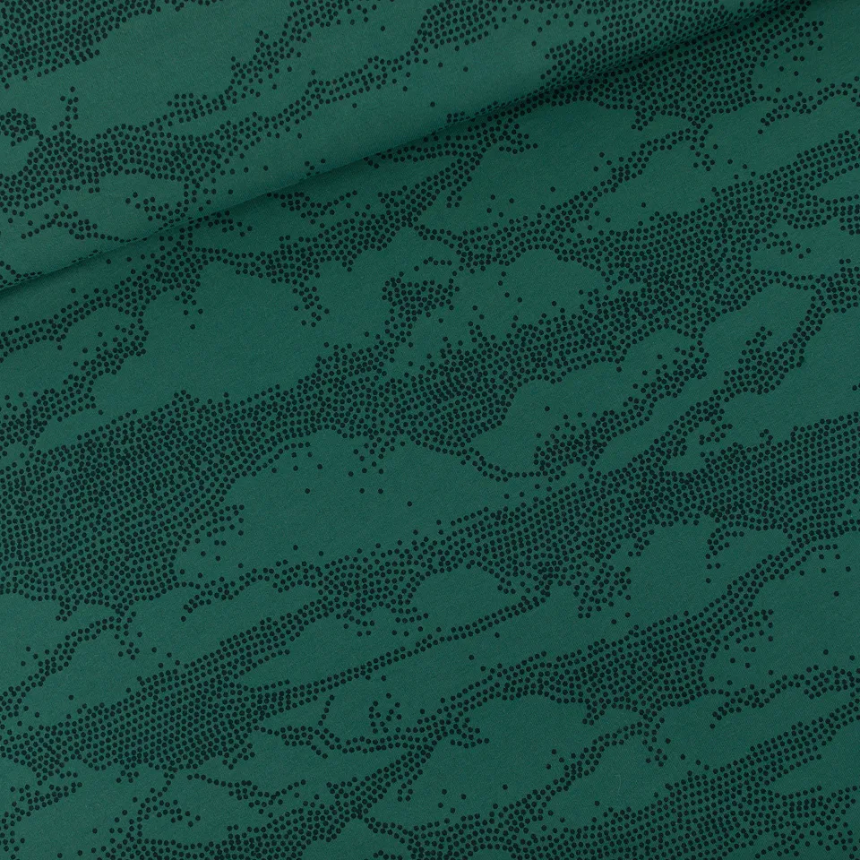 French terry 'Clouds Green'  van See You At Six