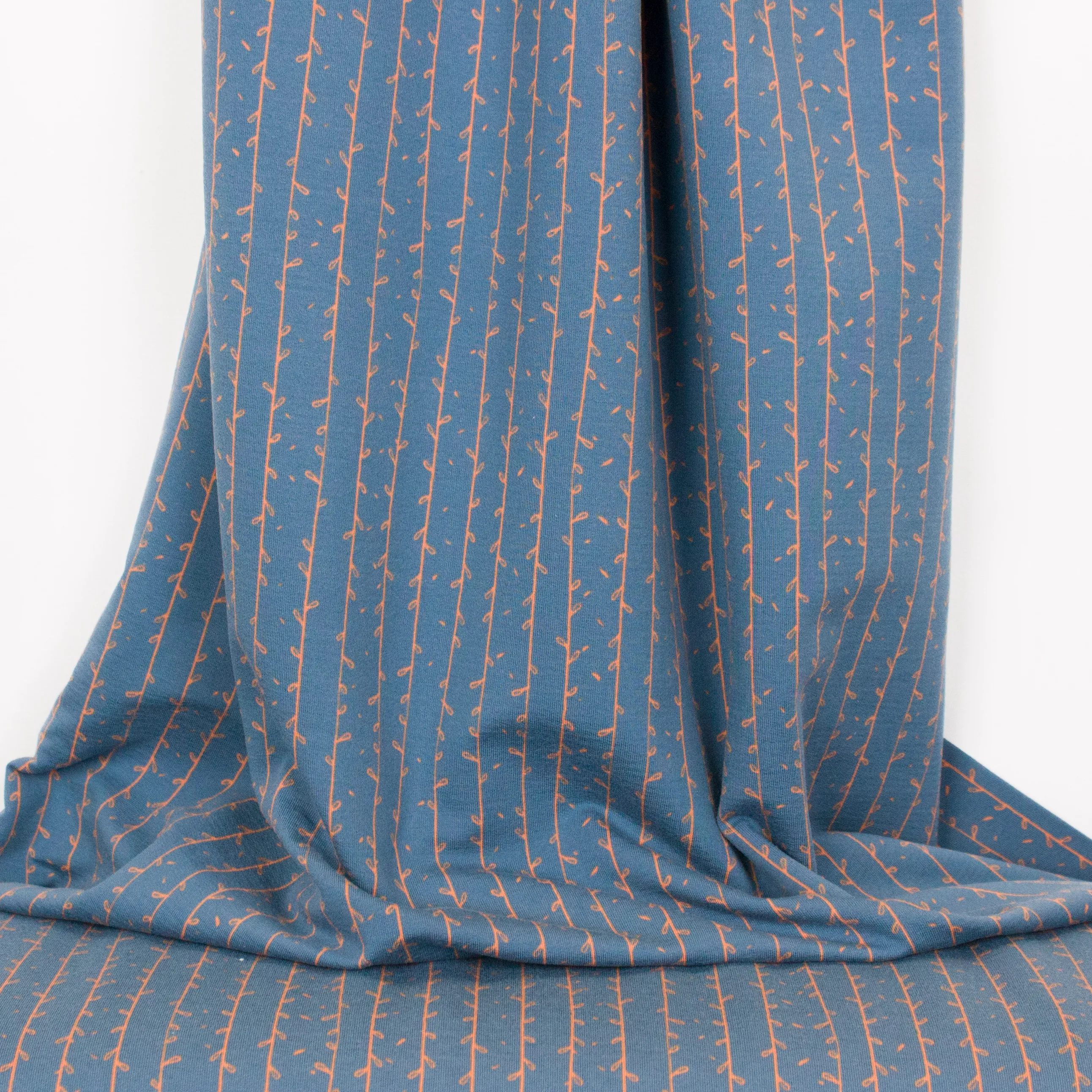 French terry blauw - About Blue
