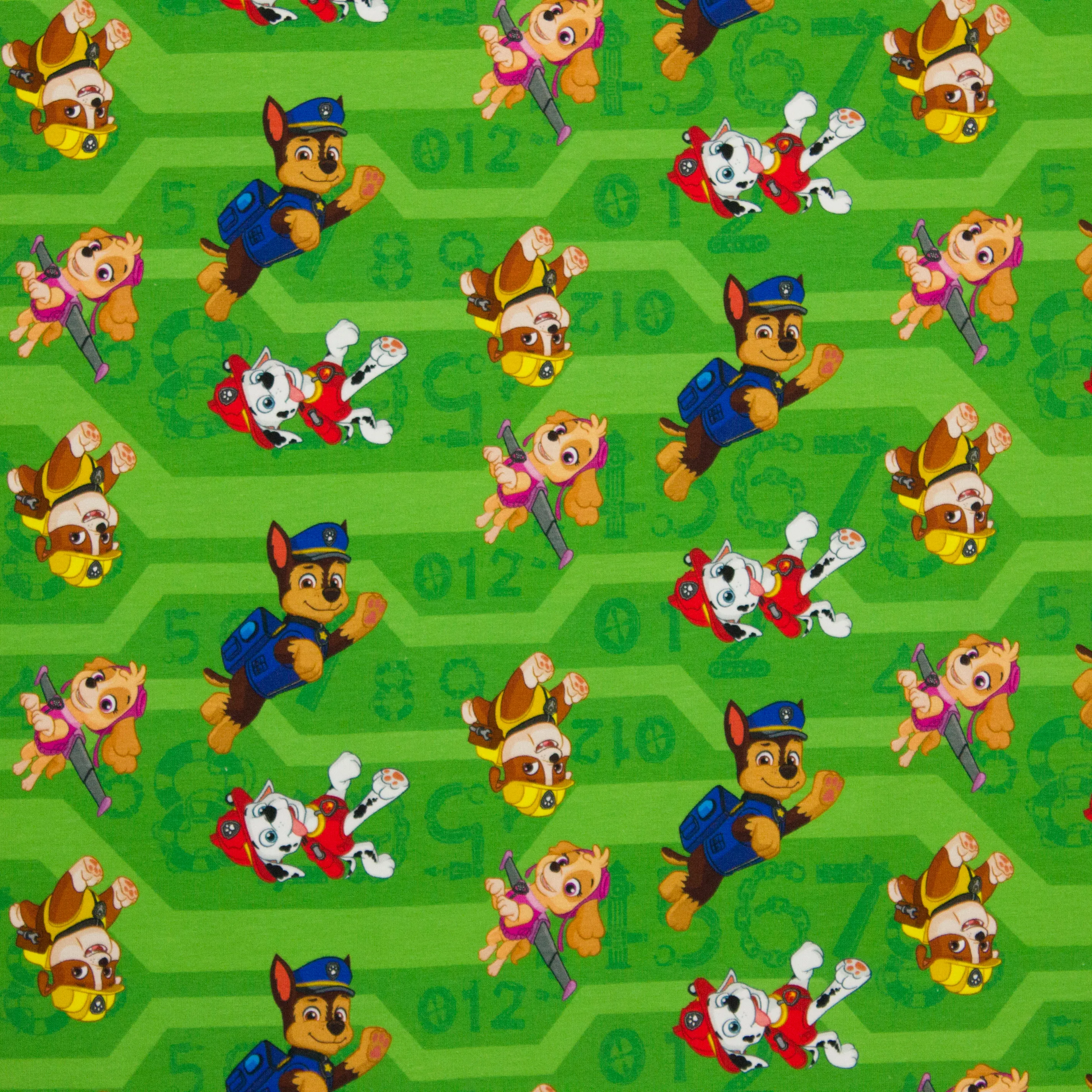 Groene tricot Paw Patrol
