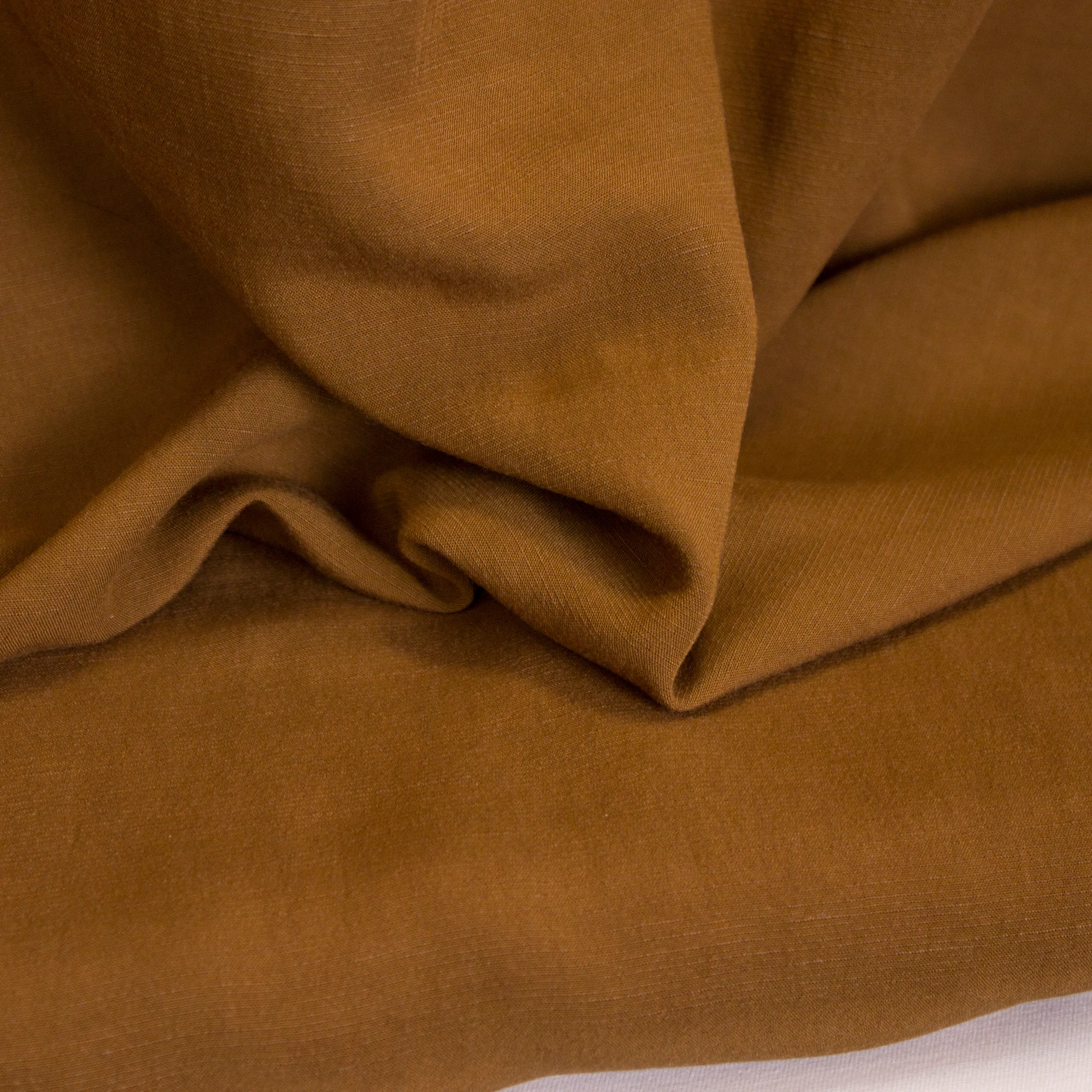 Bruine viscose linnen van La Maison Victor