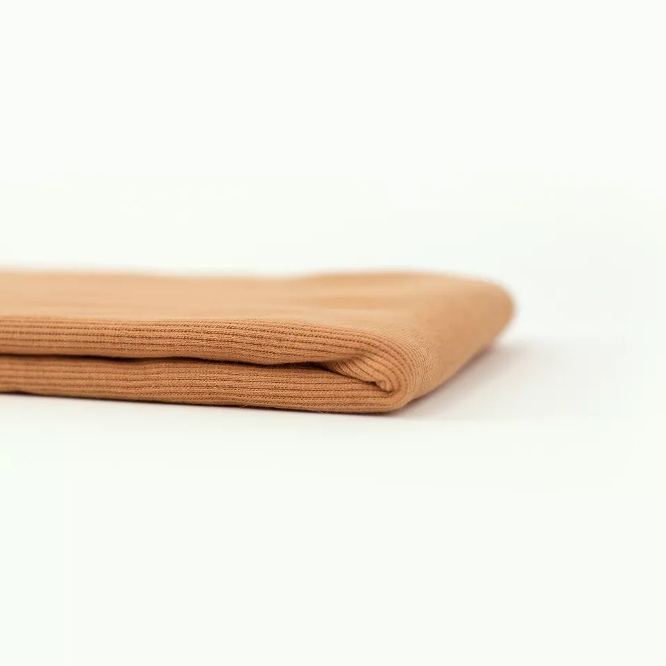 Geribbelde boordstof Fenugreek Brown van See You At Six