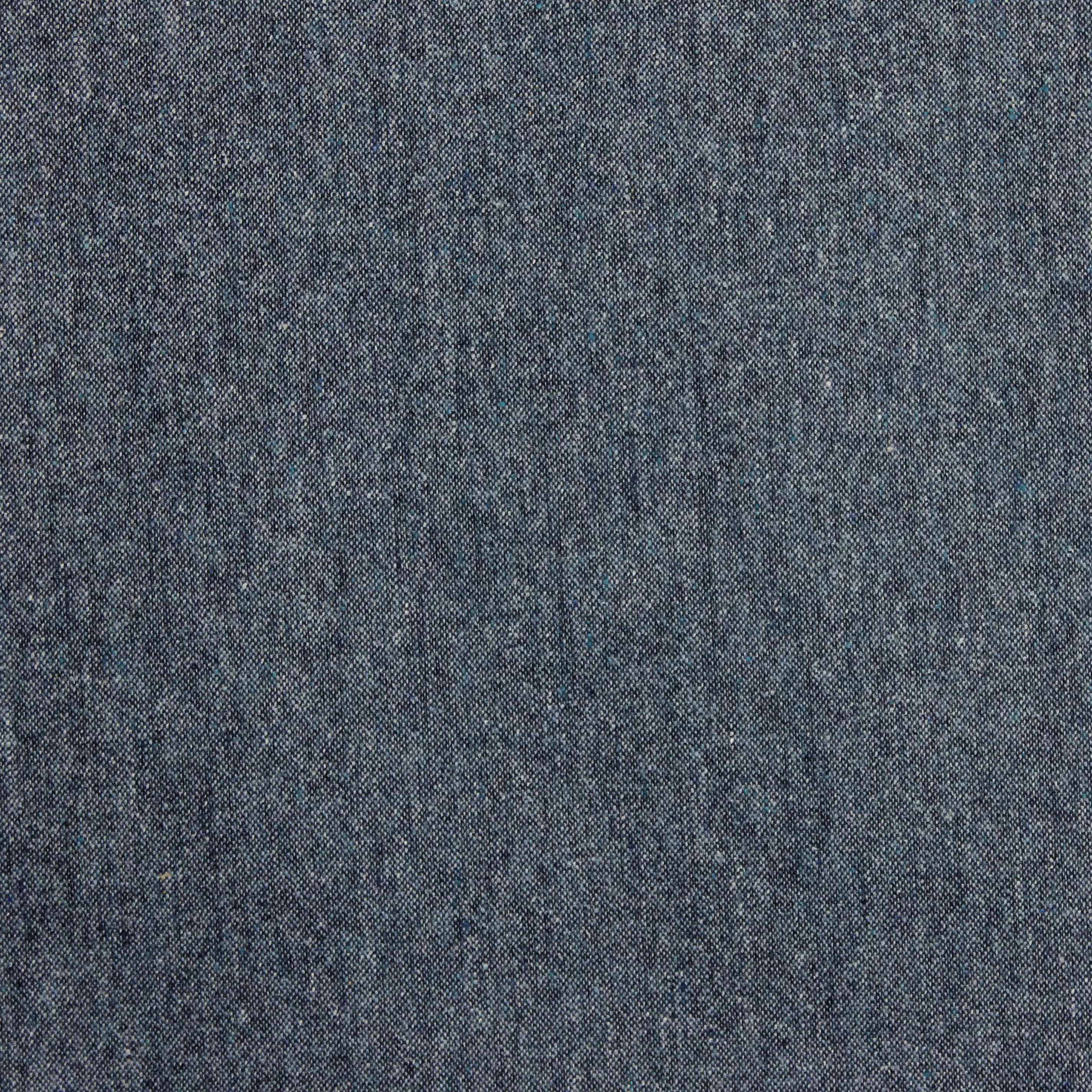 Tweed blauw in wolmengeling - La Maison Victor
