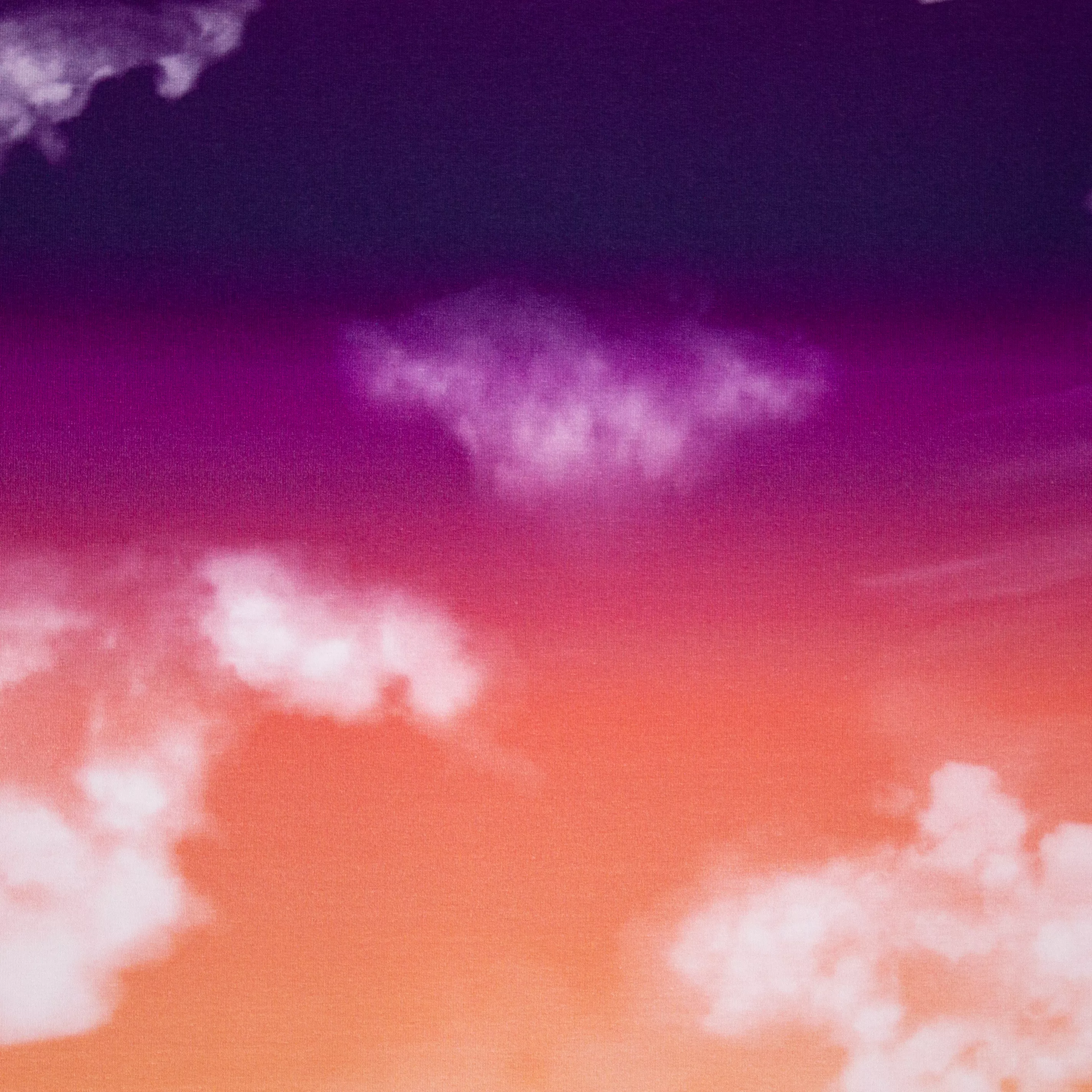 Donkere wolkenlucht katoen tricot