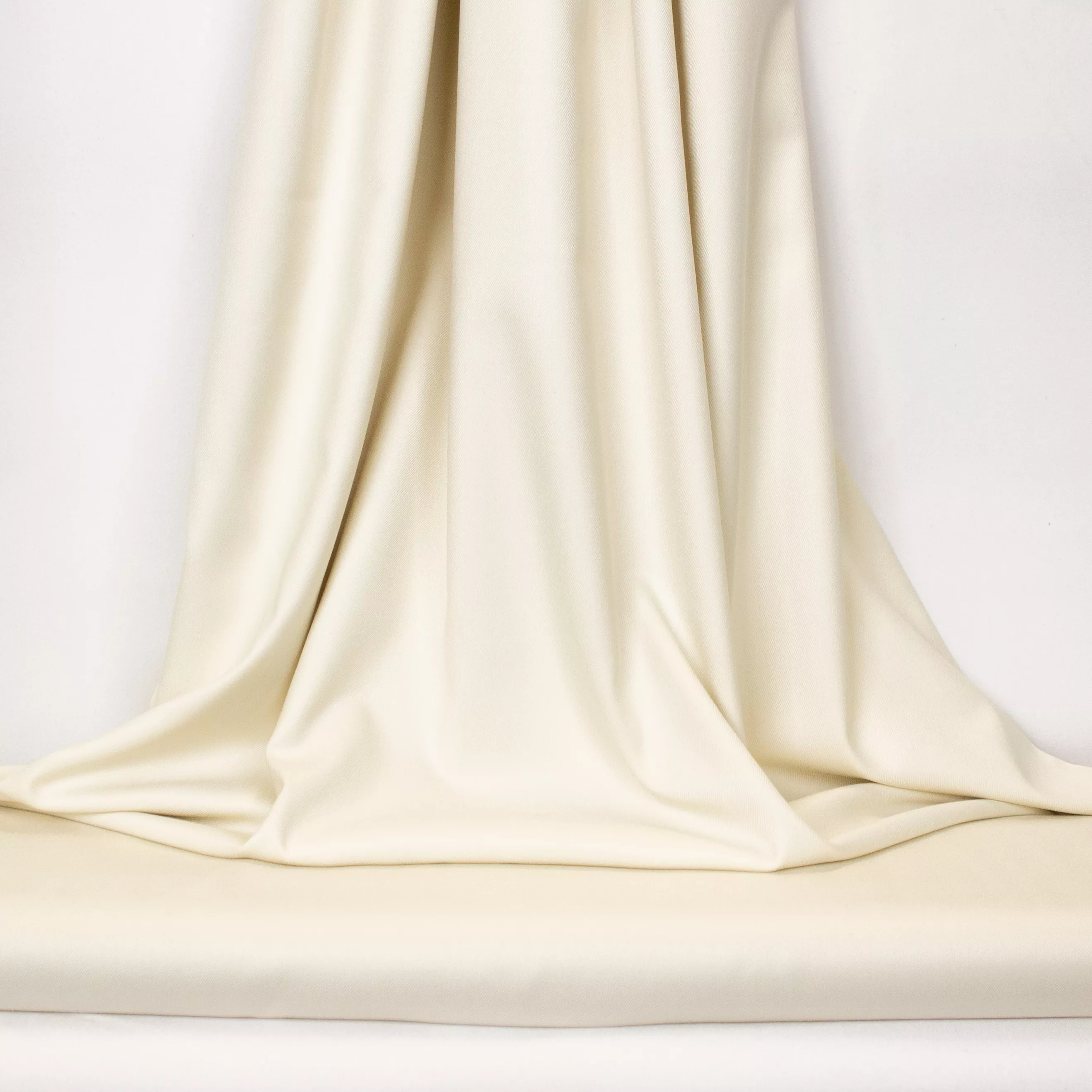 Bamboo licht elastische gebroken wit ecru
