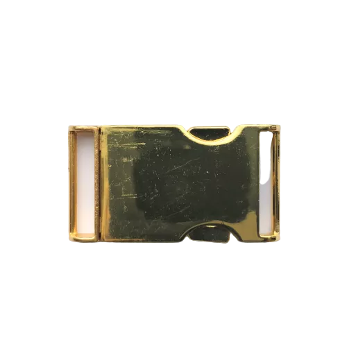 Klikgesp metaal - goud - 50 x 28 mm