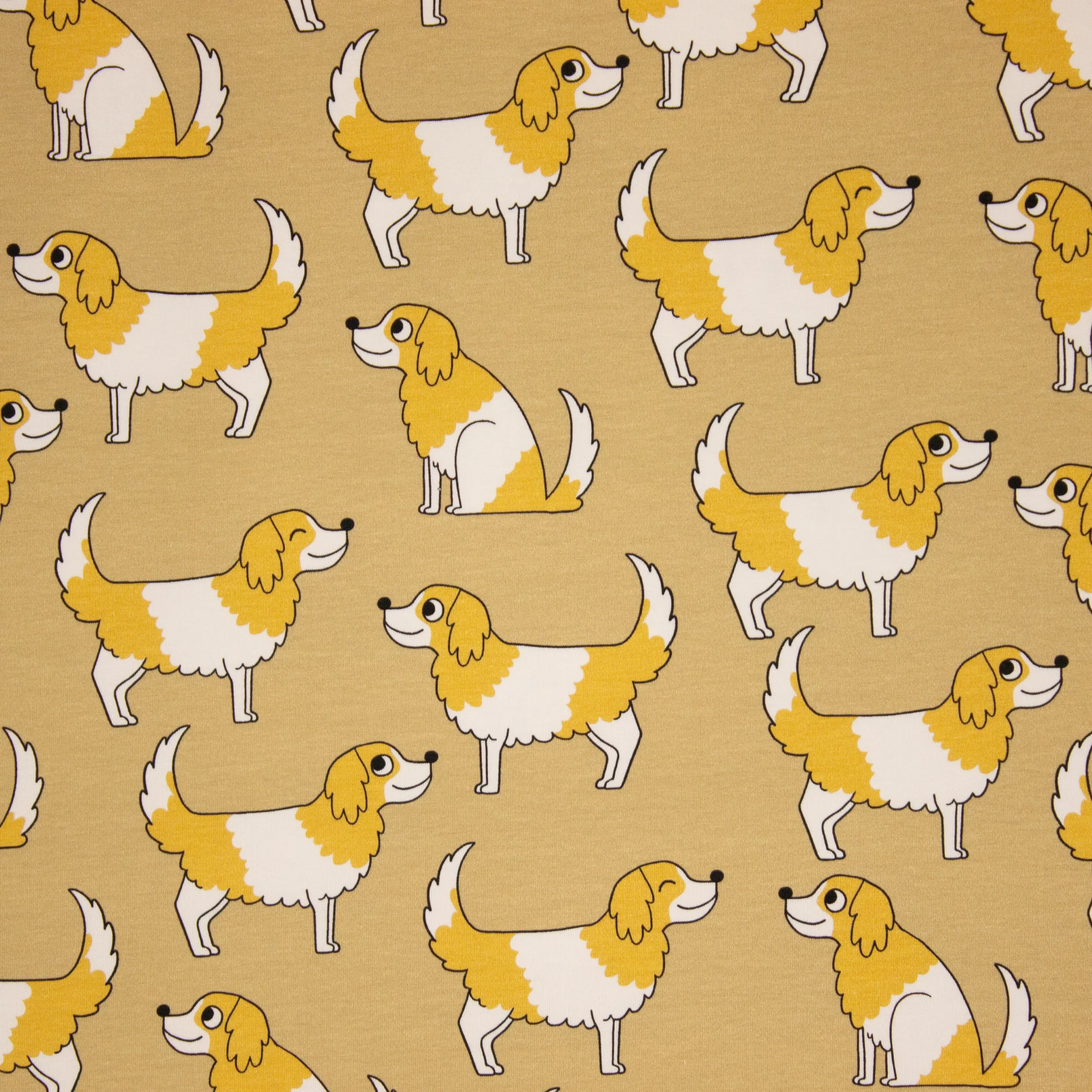 Bruine Tricot Doggy Beige van Eva Mouton