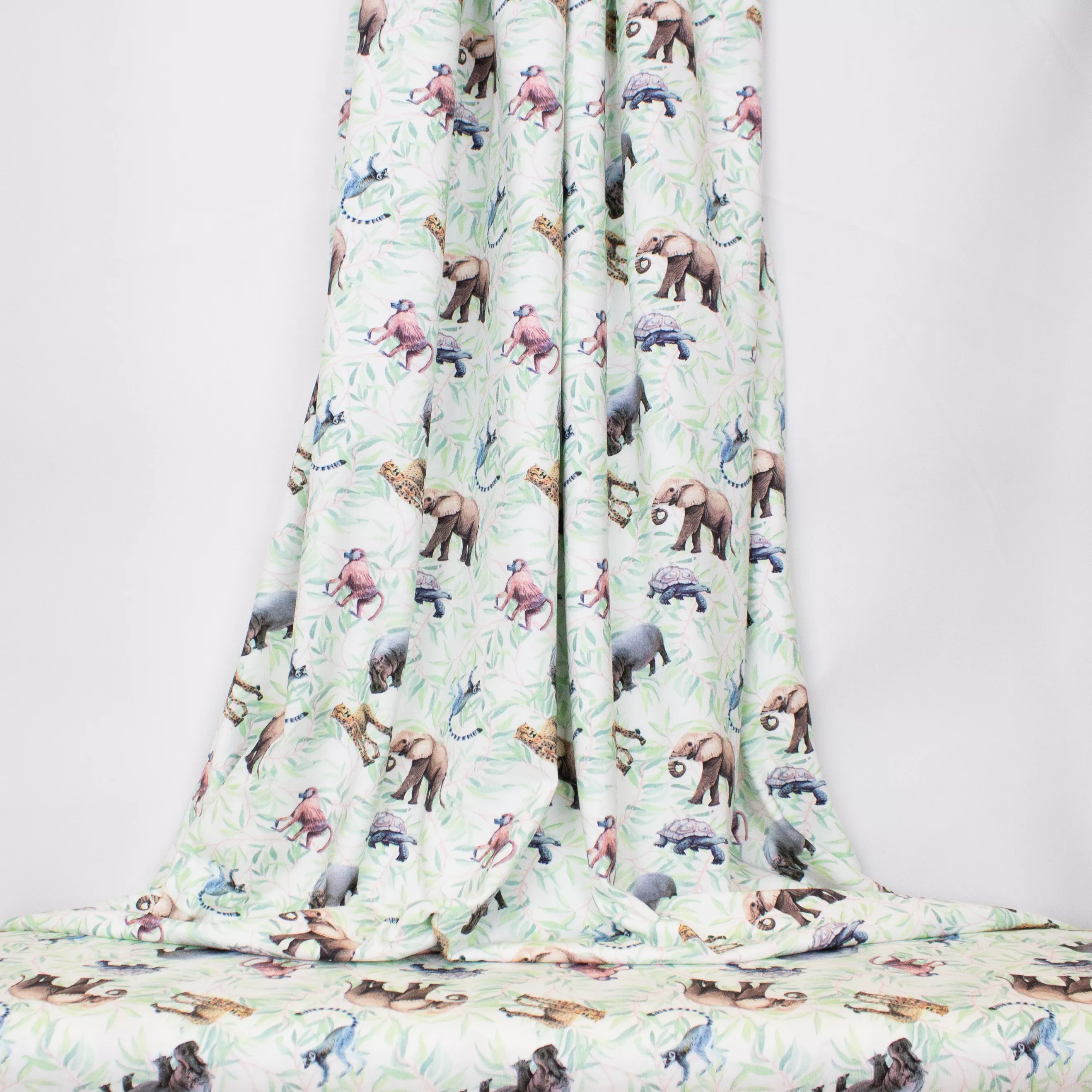 Tricot met exotische dieren