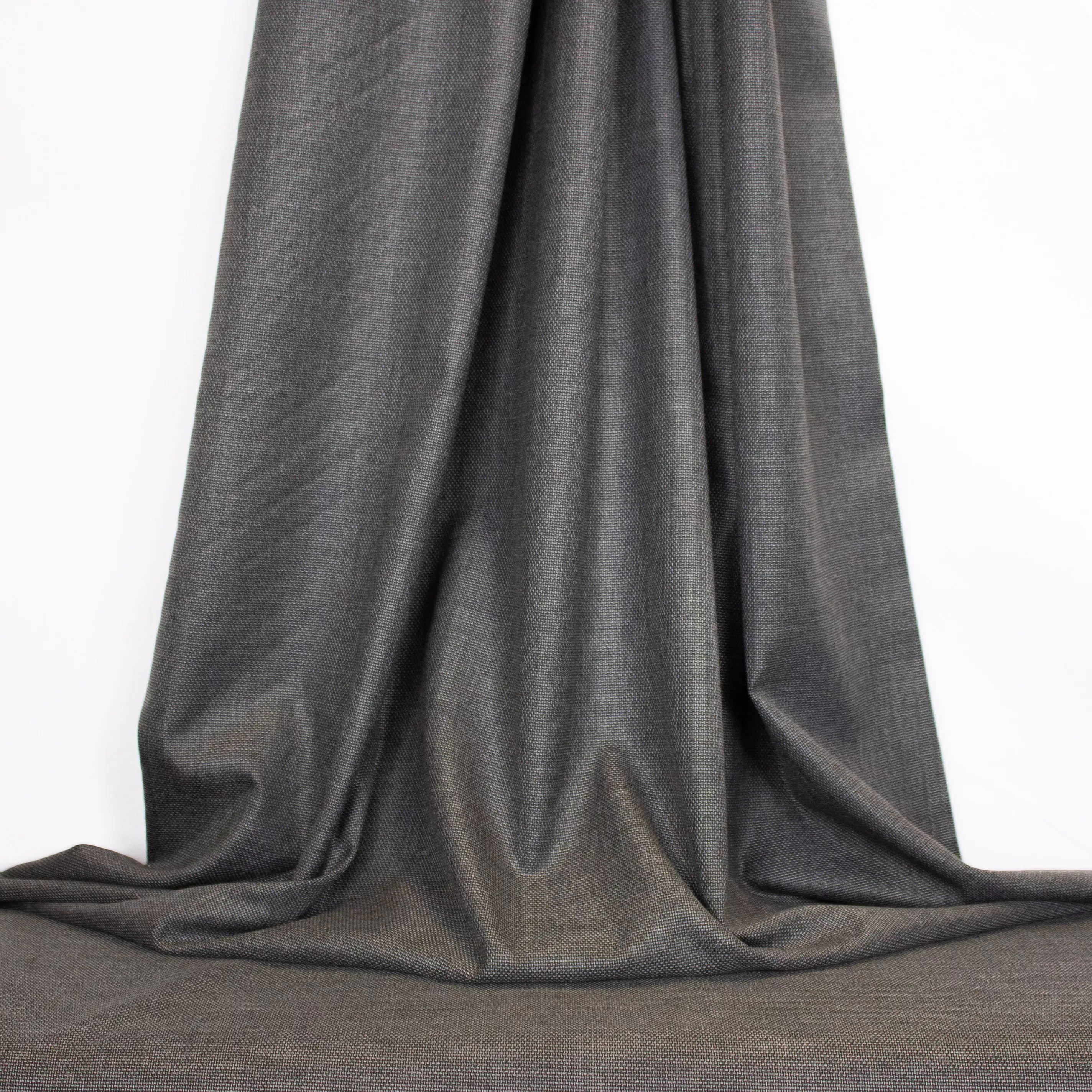 Bamboo licht elastische met linnenlook grijs