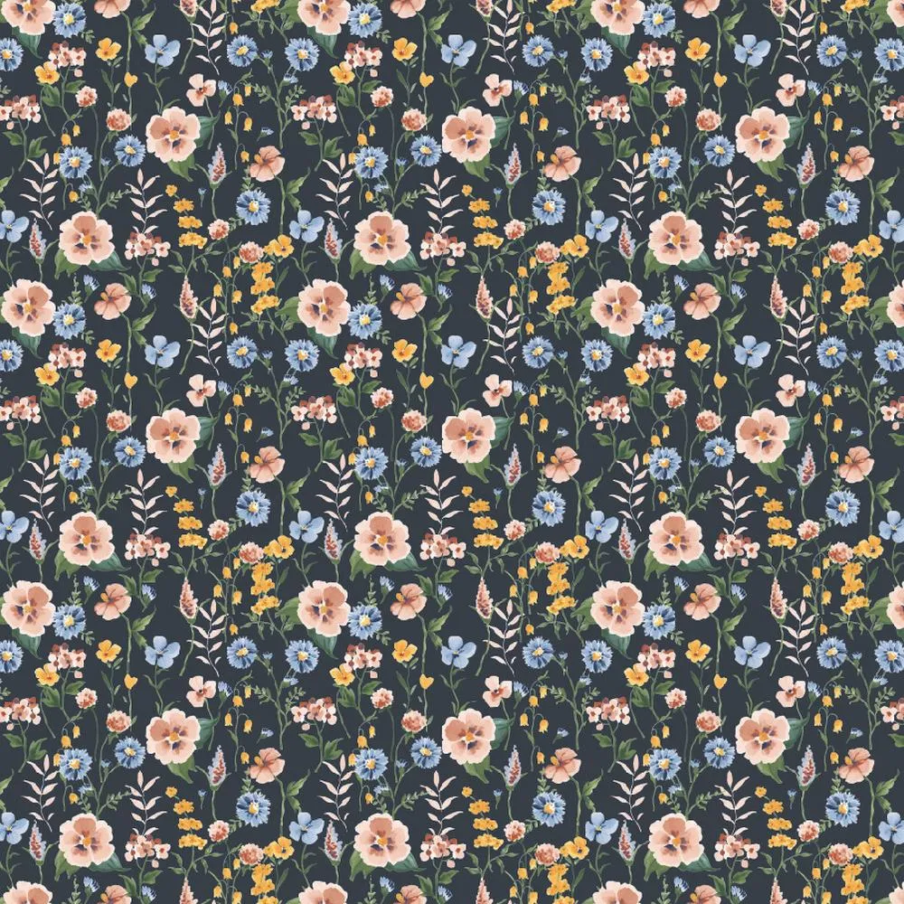 Tricot met Bloemen van Poppy