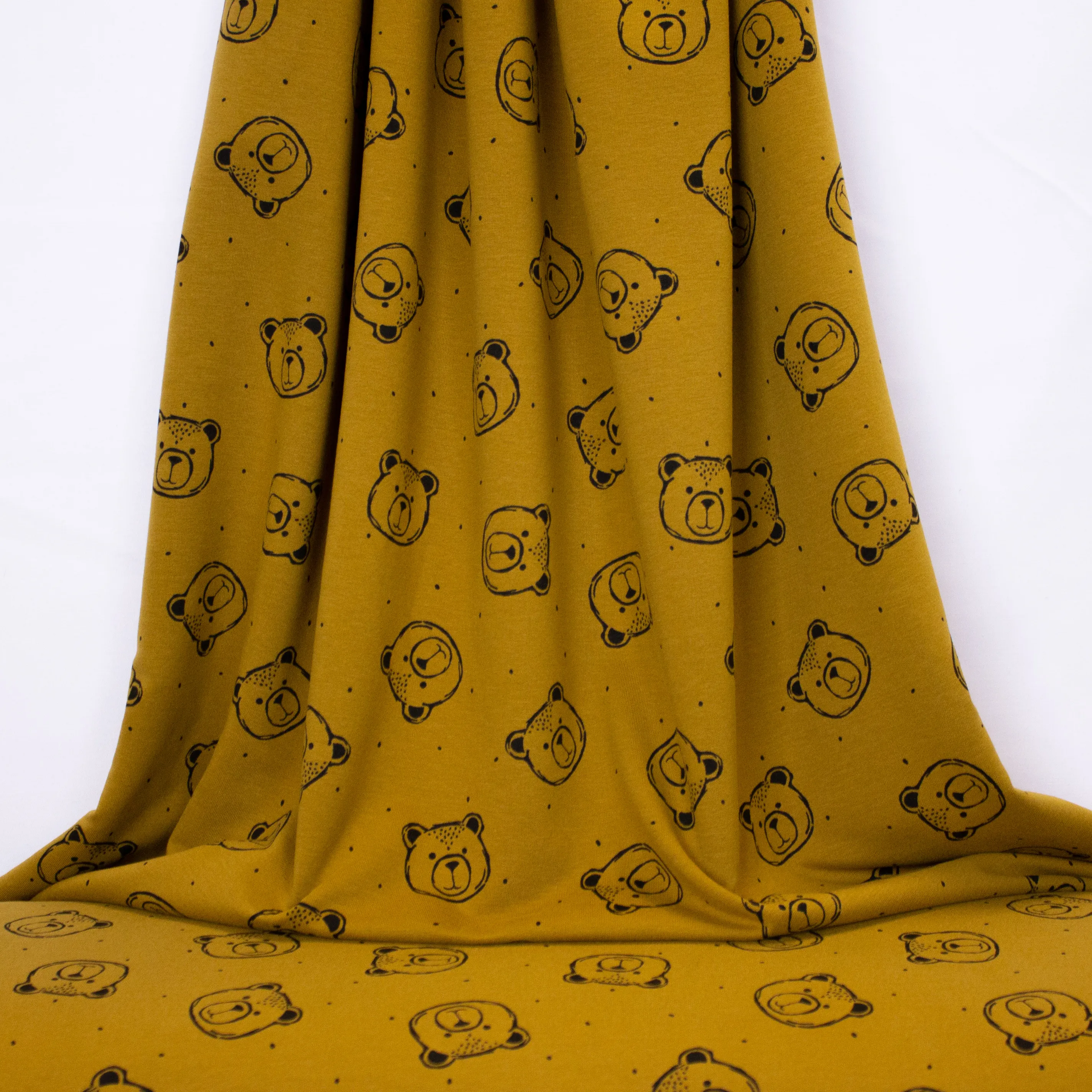 Sweaterstof met Beren van Poppy