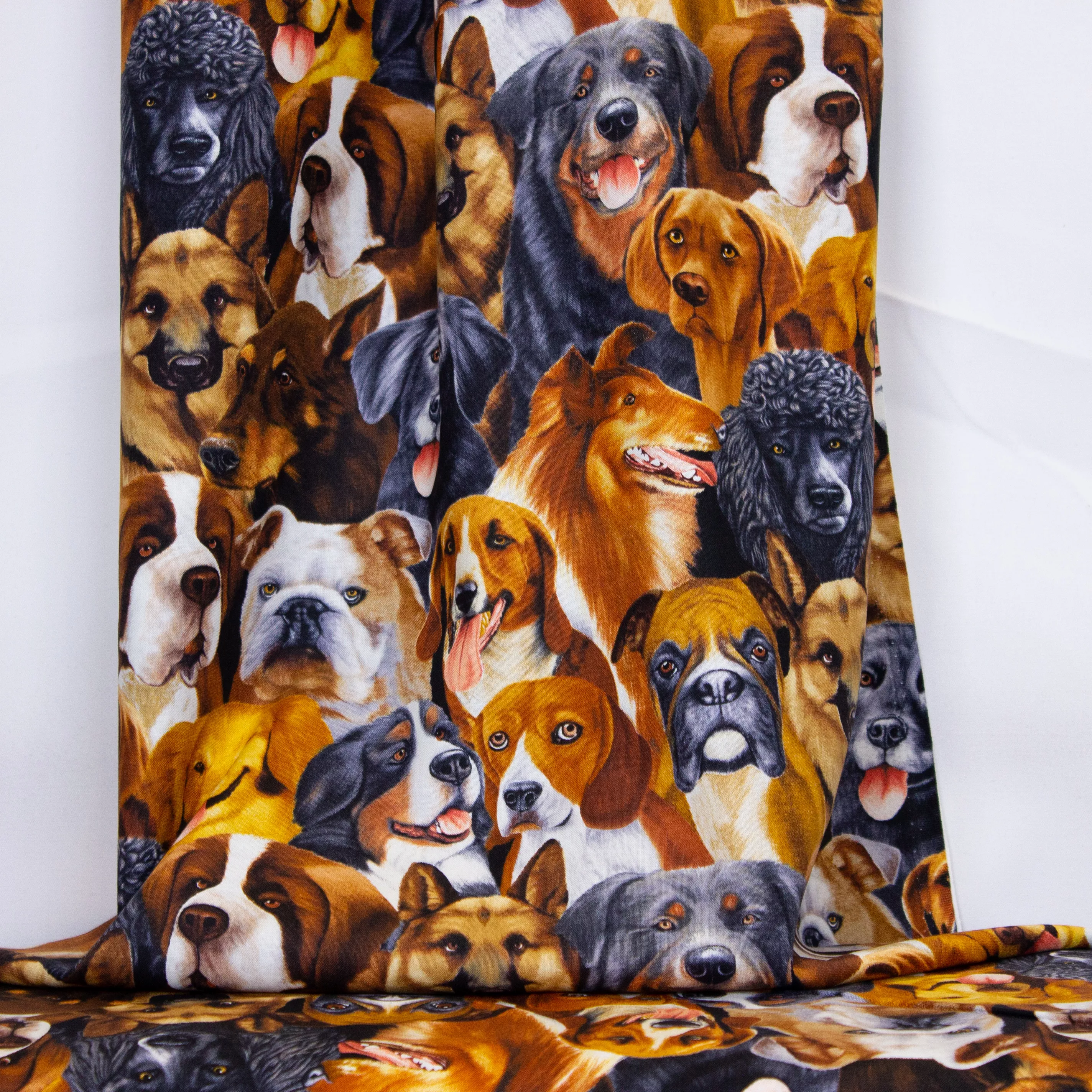 Katoen met honden