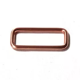 Passant - rosé goud - 25 mm