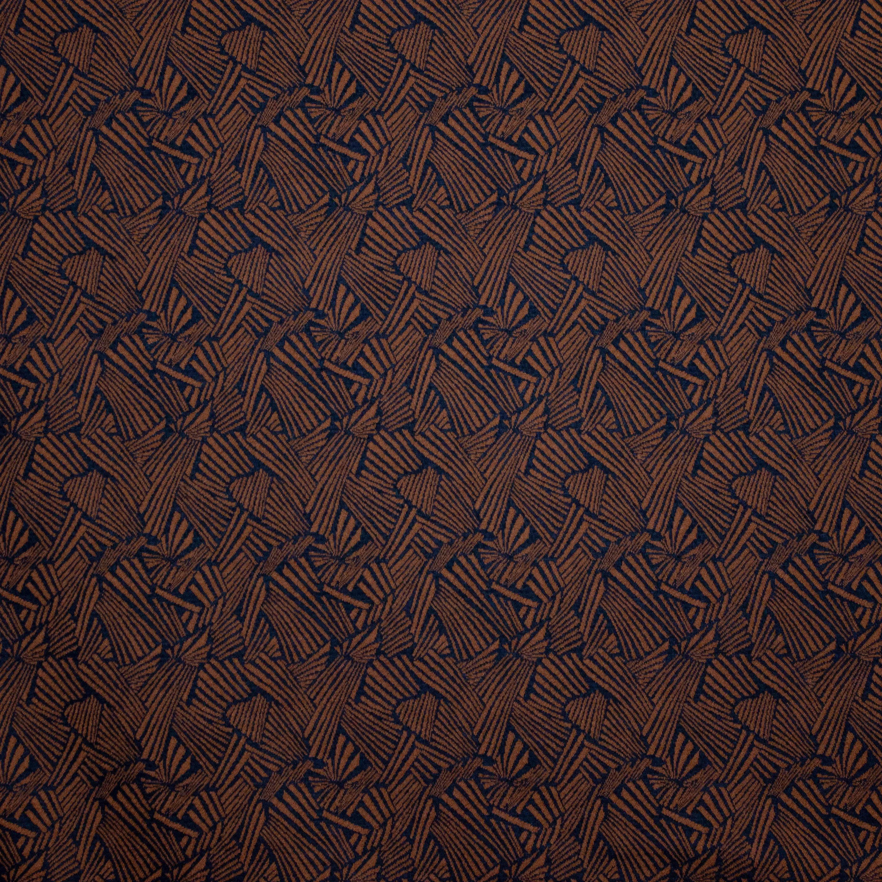 Bruine Polyester met Patroon