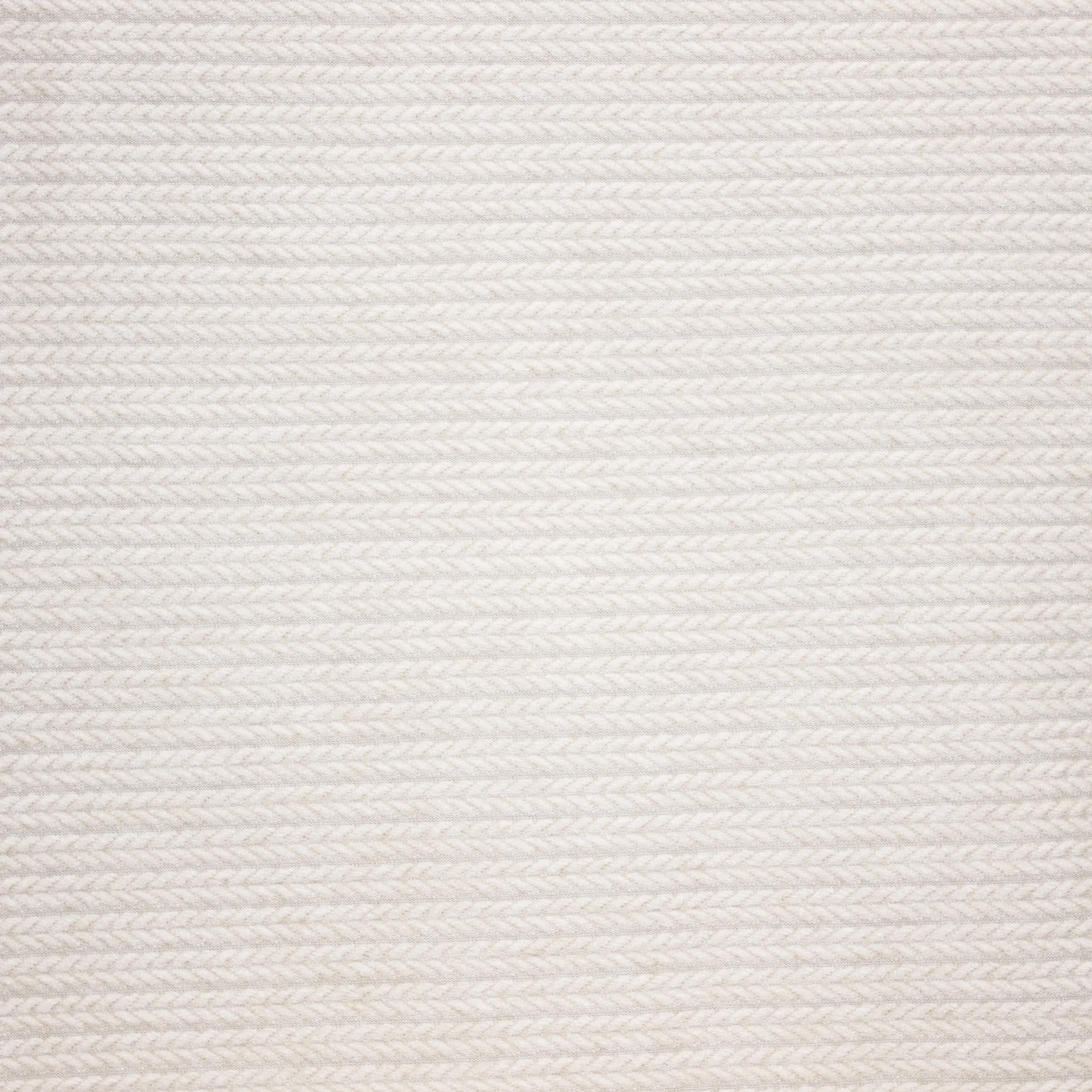 Ecru Viscose met Gevlochten Patroon van La Maison Victor