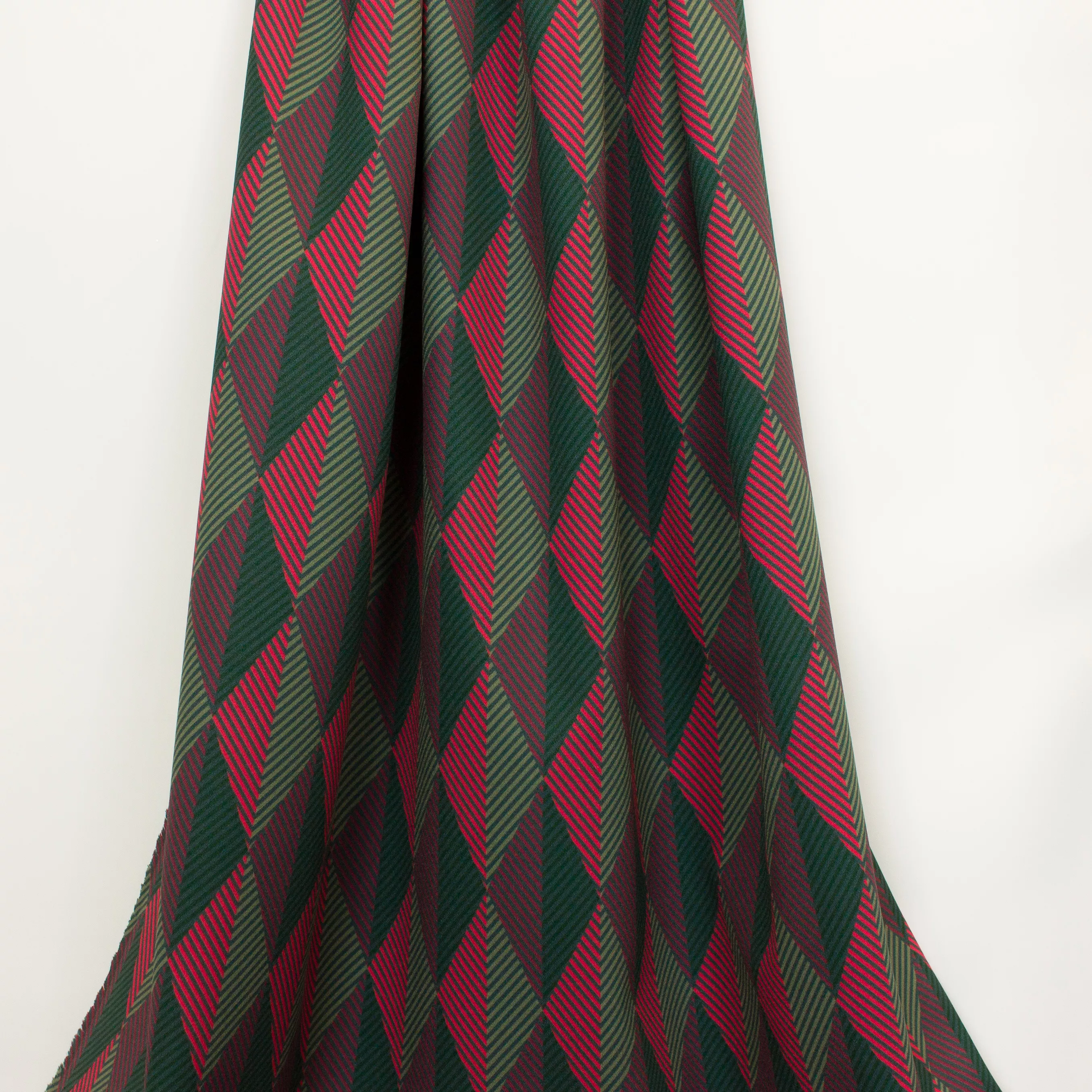 Polyester Tricot met Geometrisch Patroon