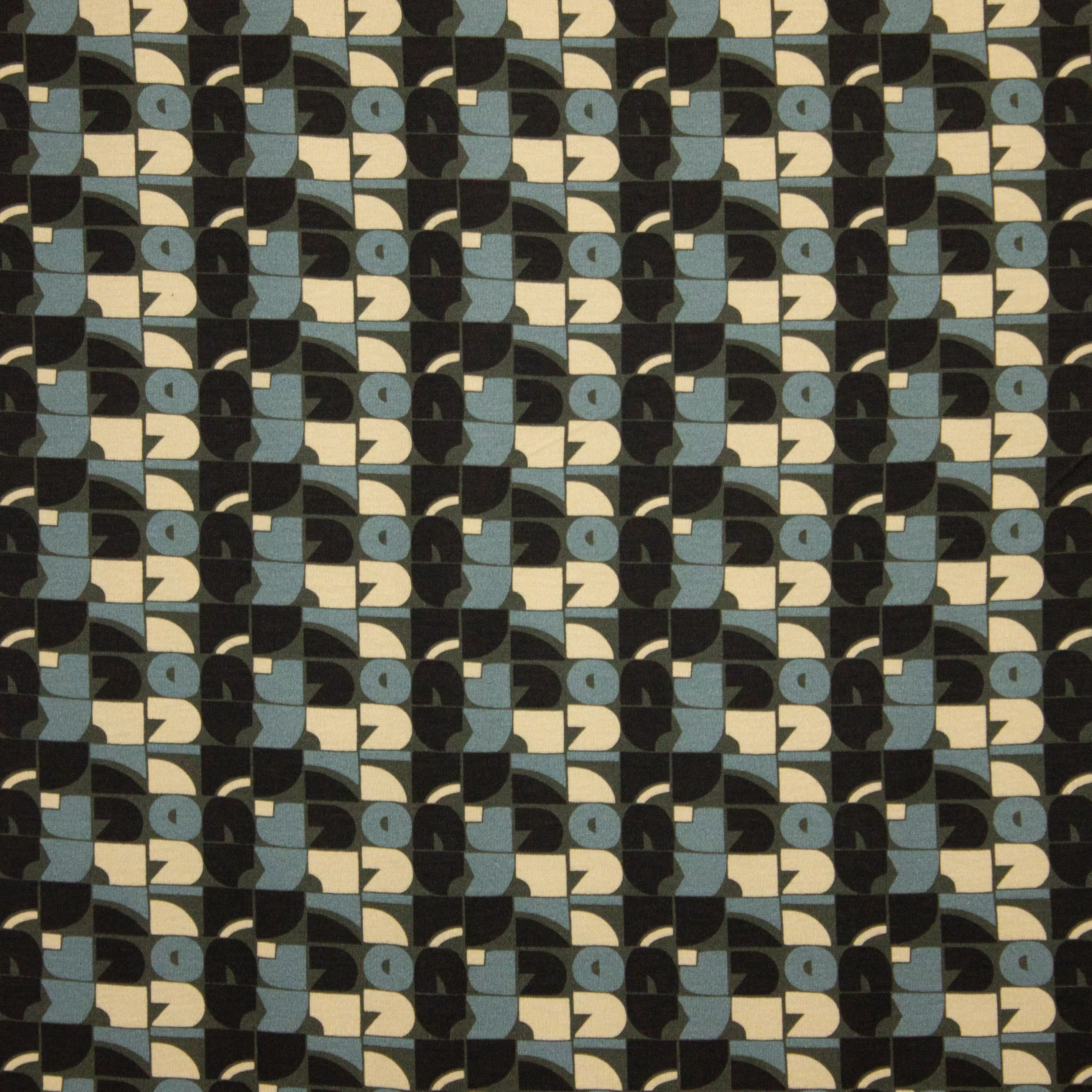 Italiaanse Punta di Roma met blauw motief - Alta Moda