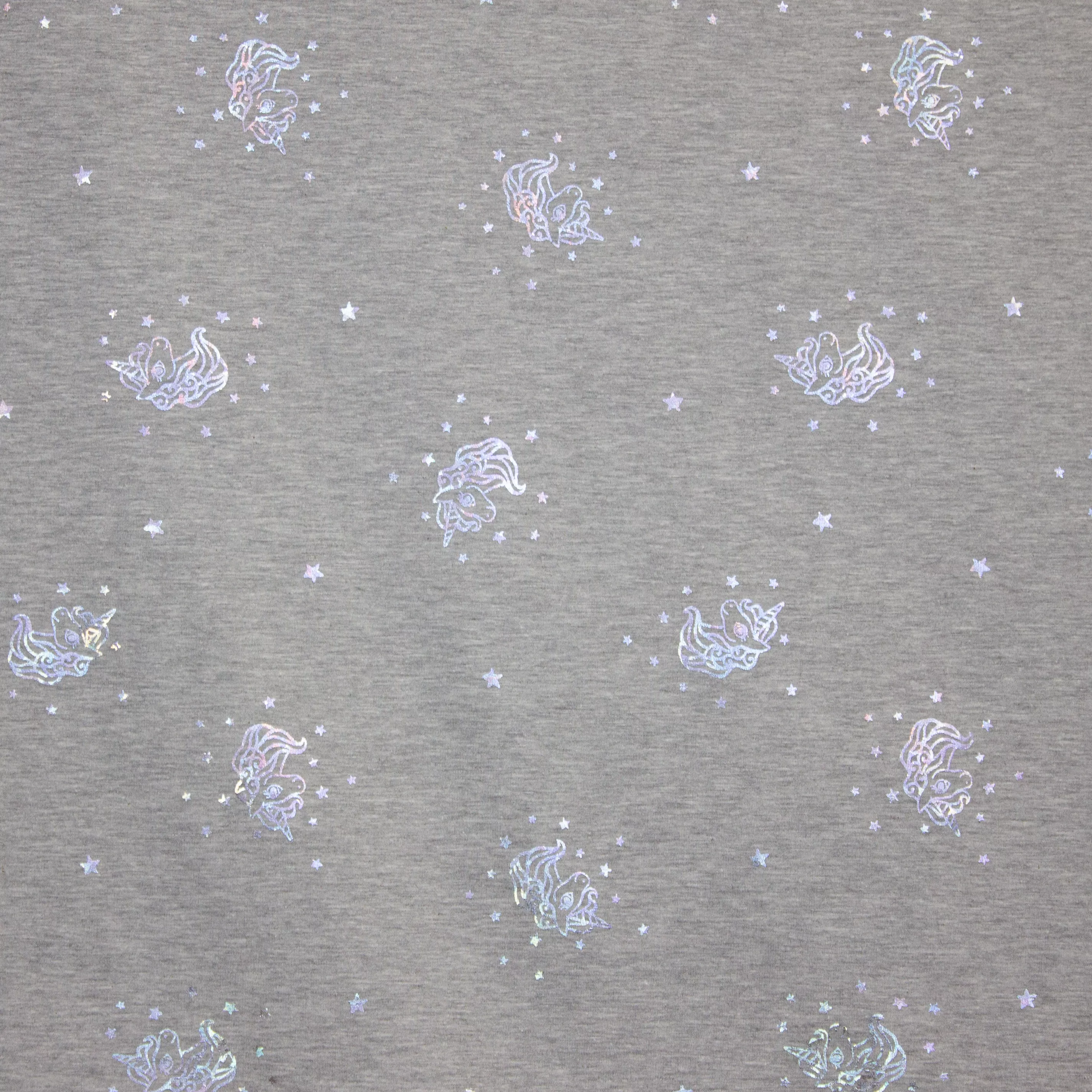 Grijze Tricot met Reflecterende Eenhoorns