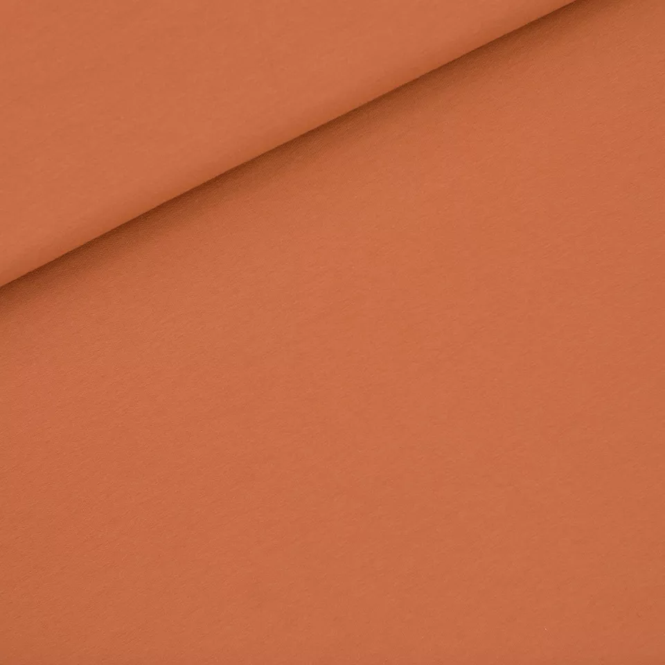French terry 'Autumn Leaf Brown' van See You At Six Herfst '21