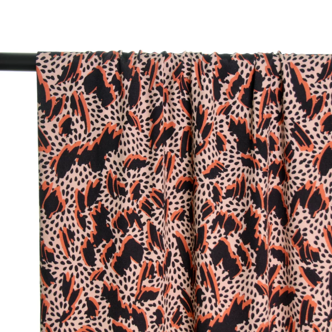 Viscose met grafische print van Atelier Jupe