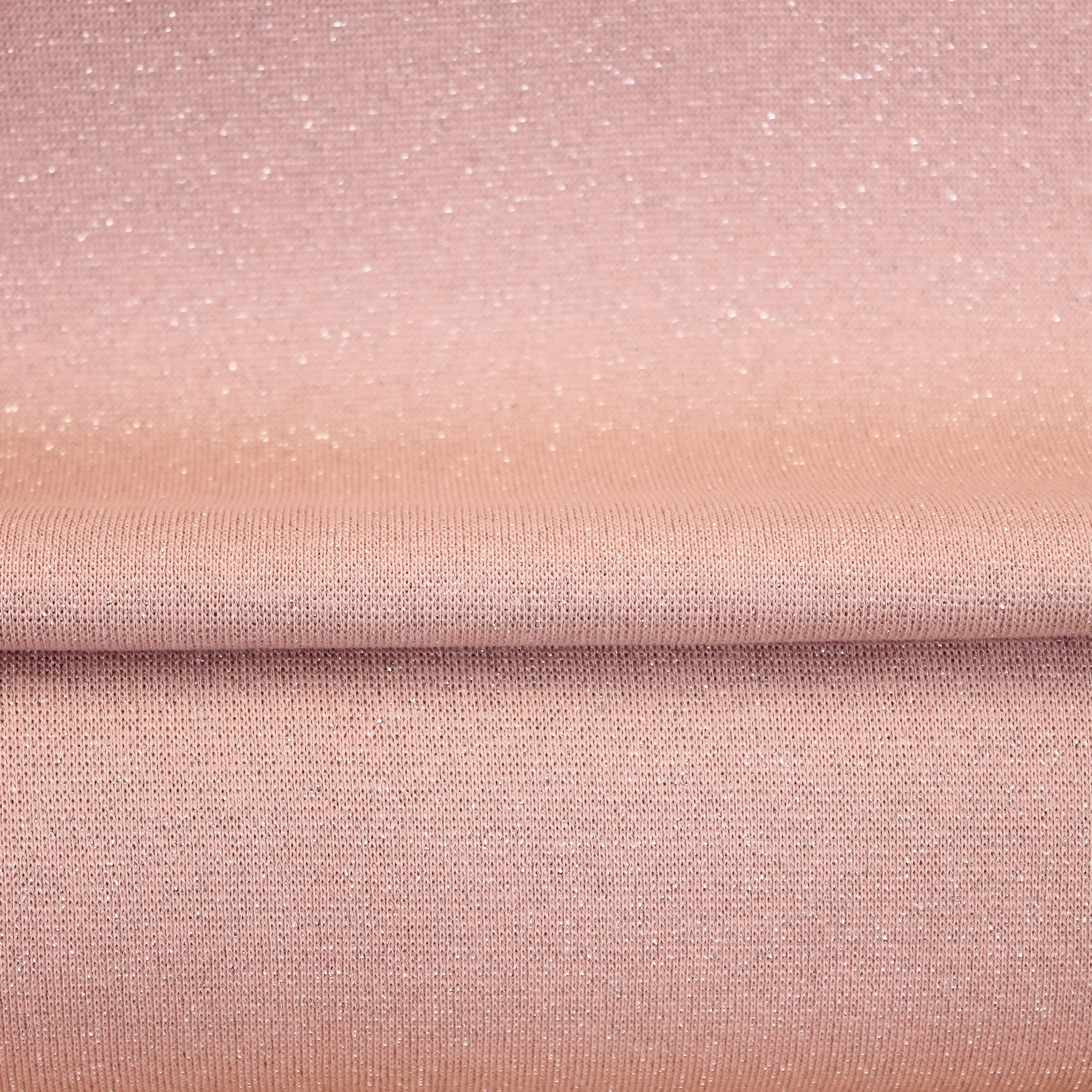 Roze Boordstof met glitters