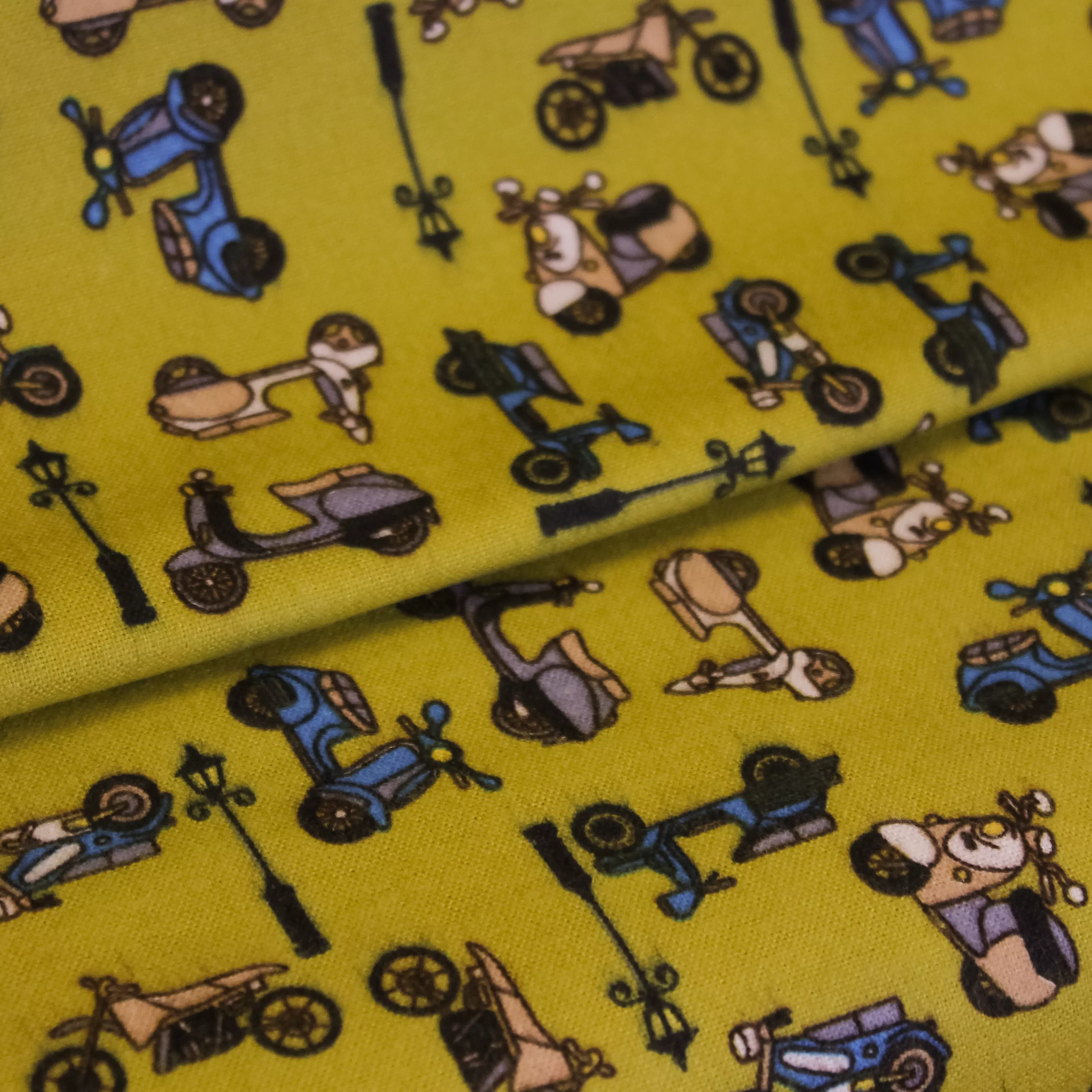 Flanel met Scooters